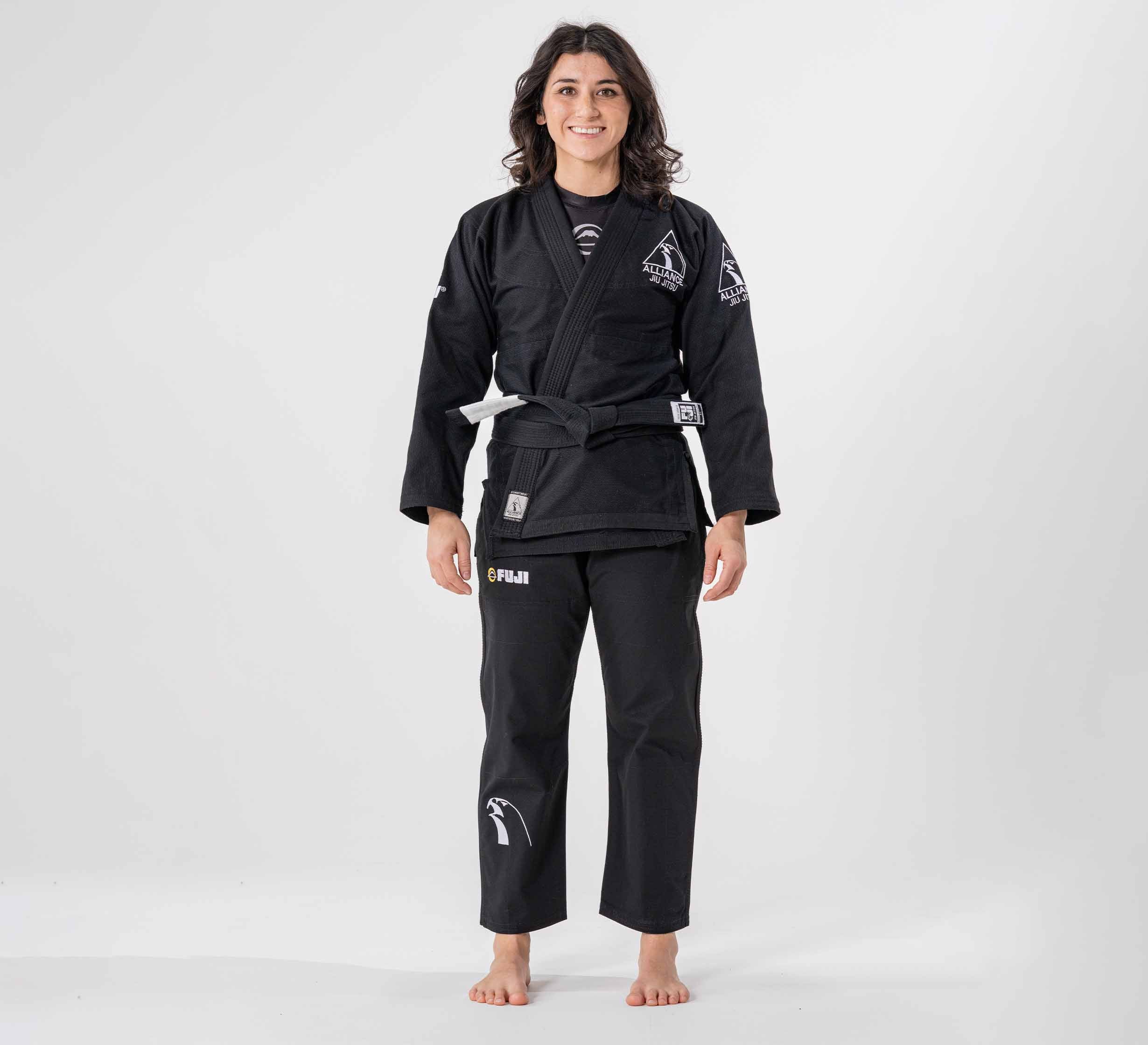 Womens FUJI x Alliance Standard BJJ Gi Black