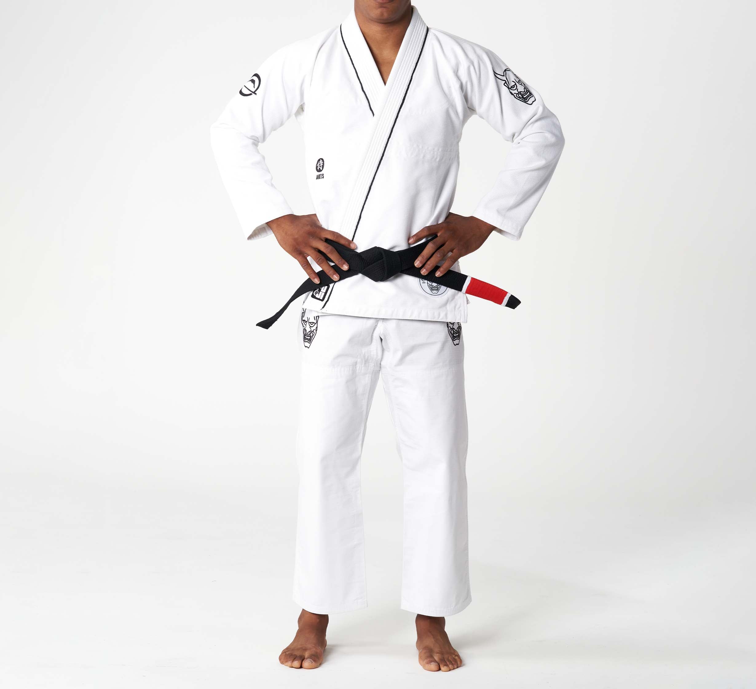 Suparaito BJJ Gi Dark Arts Edition White