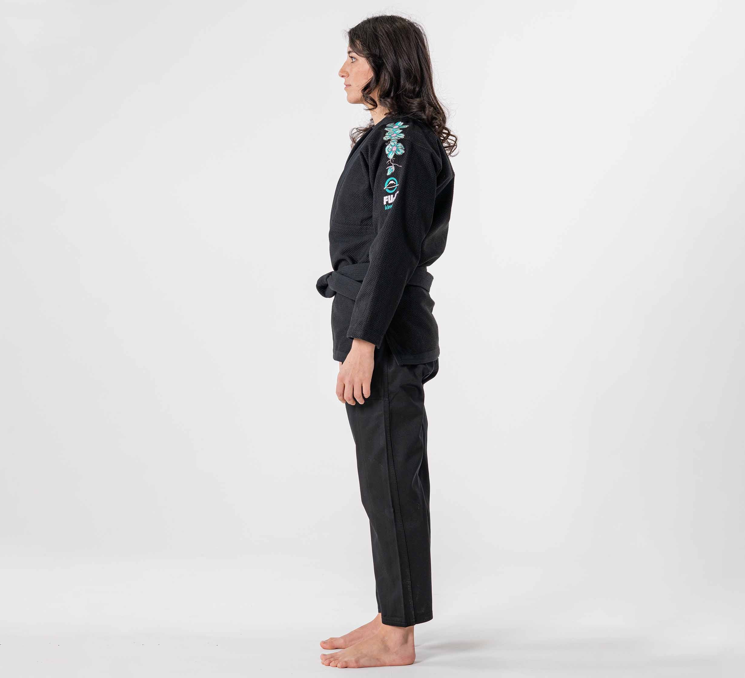 Womens All Around Blossom BJJ Gi Black