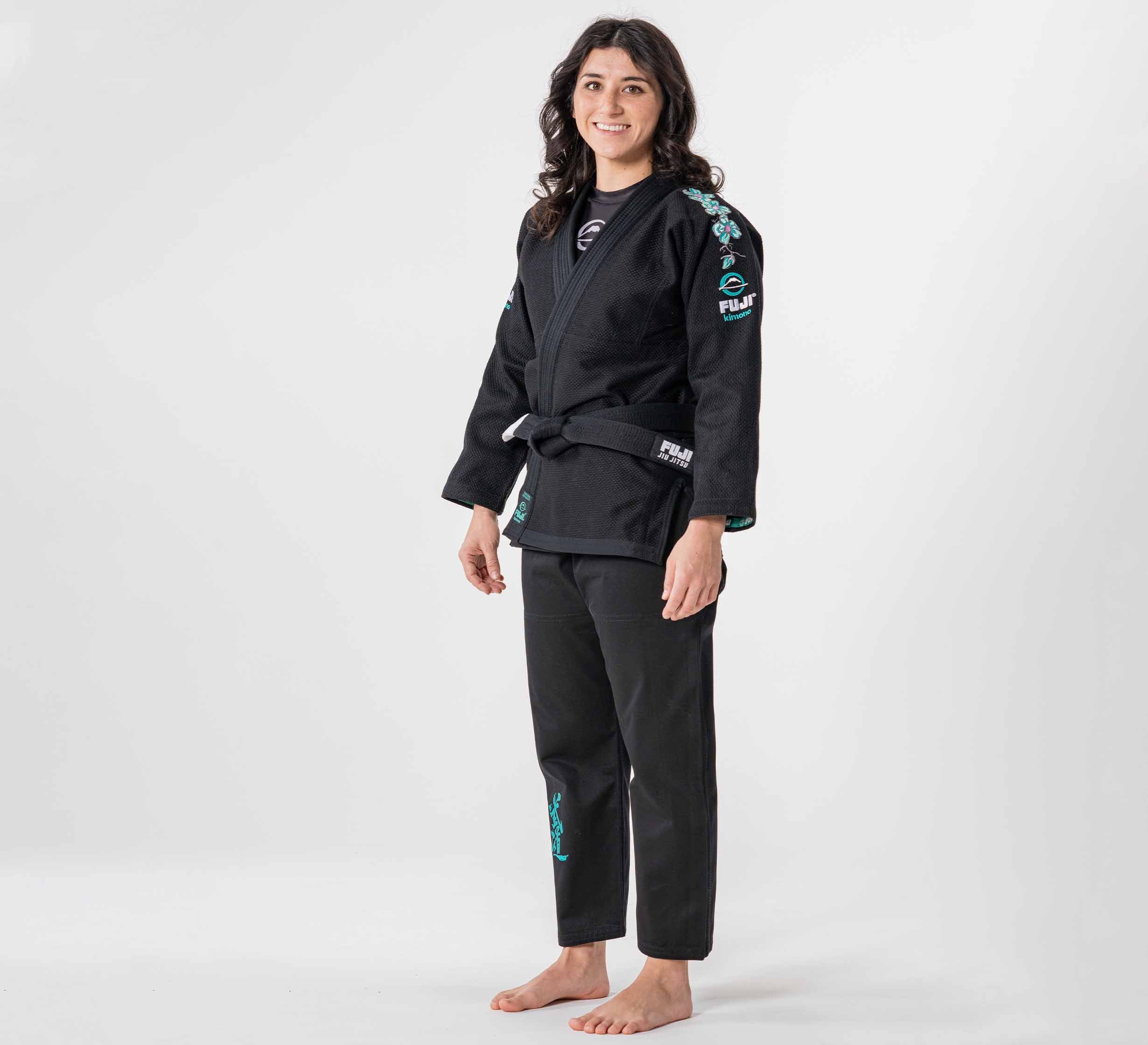 Womens All Around Blossom BJJ Gi Black