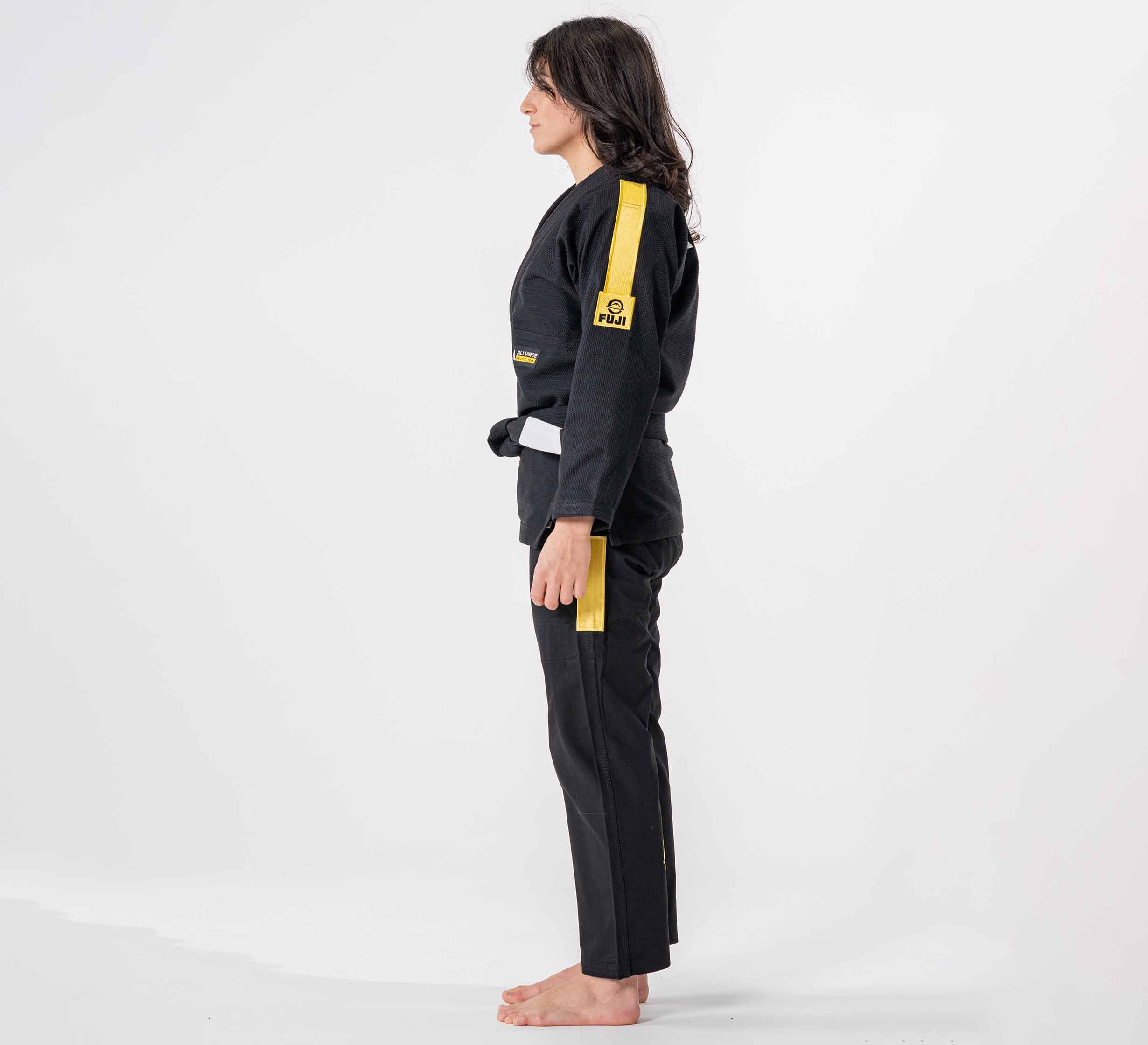 Womens FUJI x Alliance Competition BJJ Gi Black