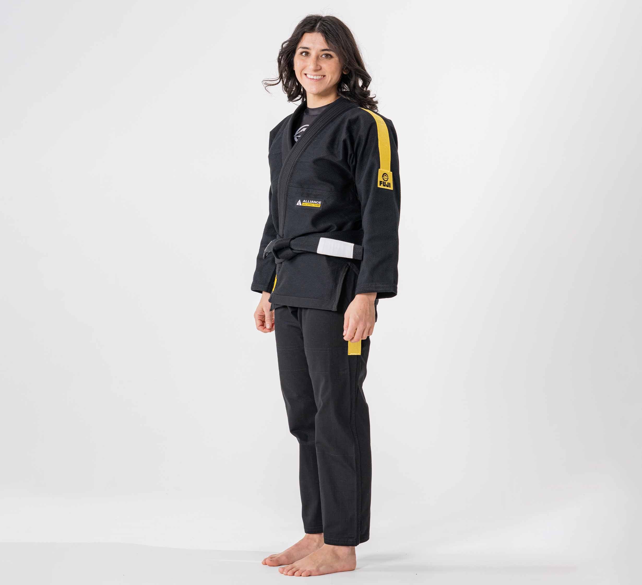 Womens FUJI x Alliance Competition BJJ Gi Black