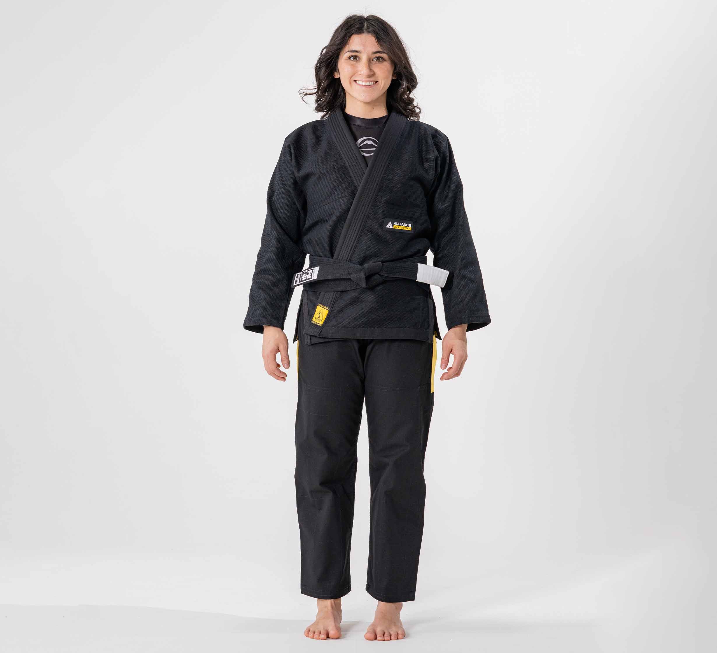 Womens FUJI x Alliance Competition BJJ Gi Black