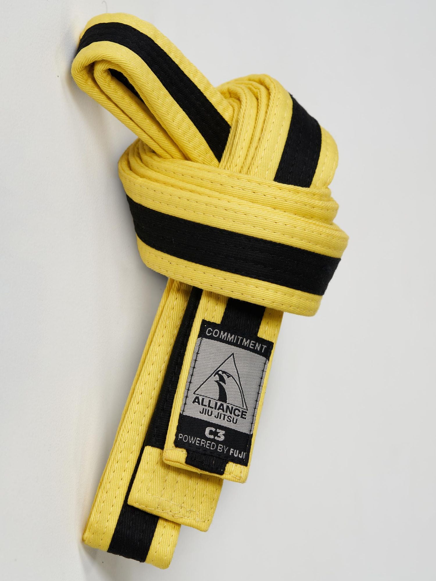 Kids FUJI x Alliance BJJ Belt Yellow/Black