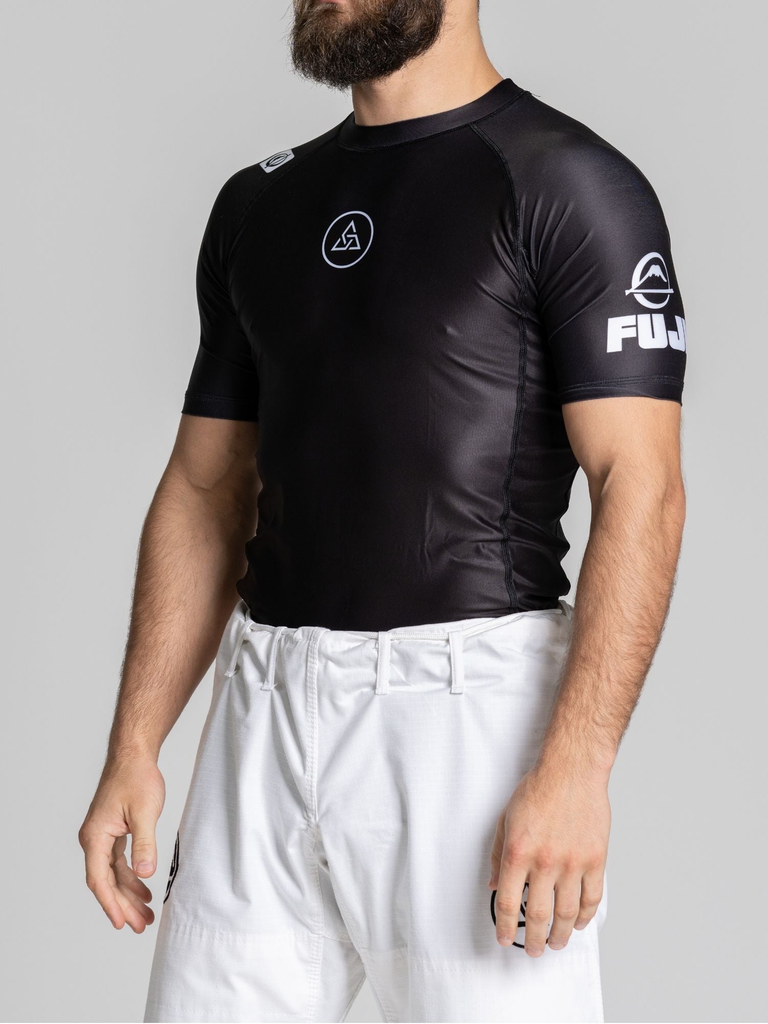 JJGF Short Sleeve Rashguard Black