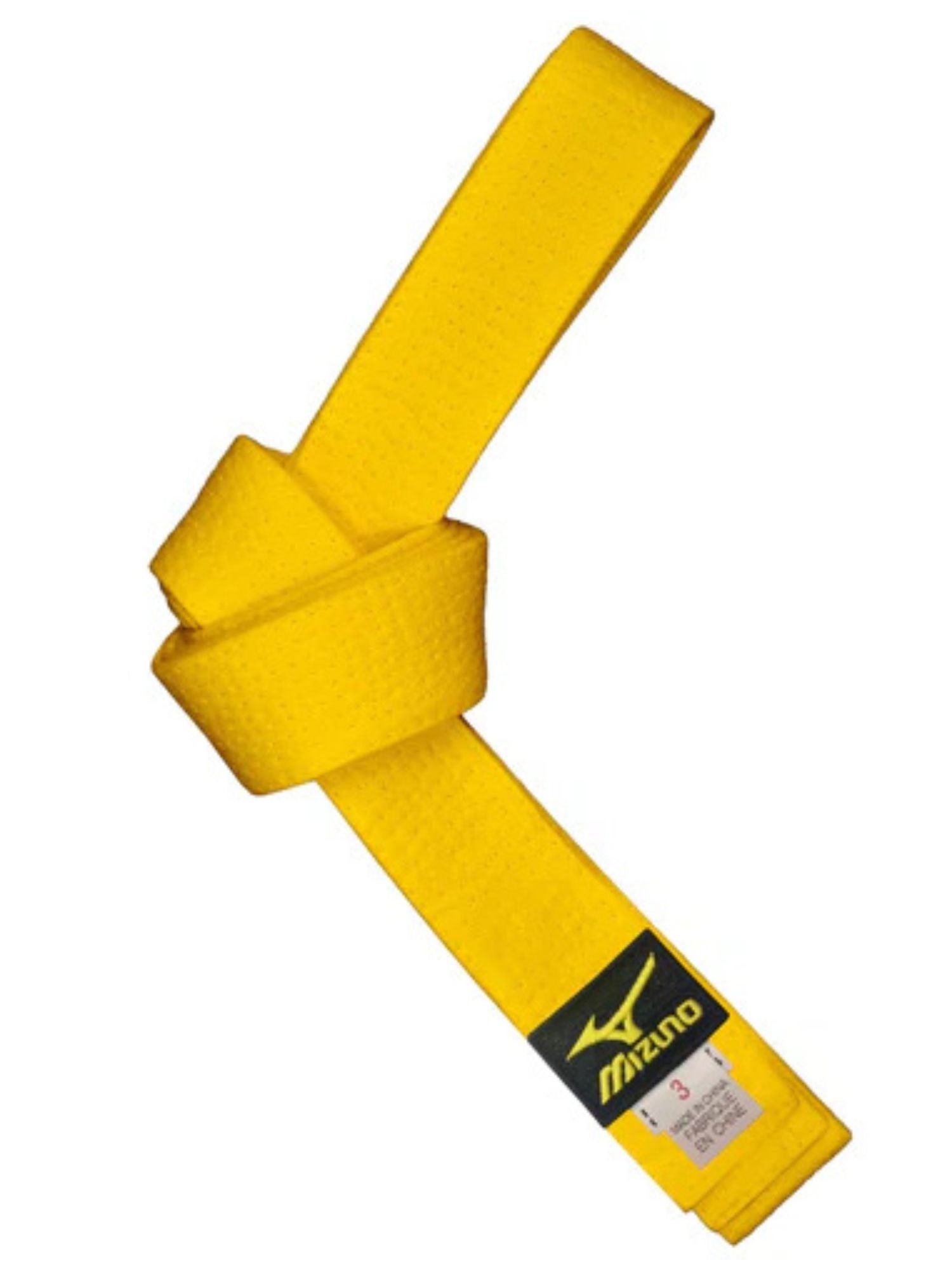 Yellow Mizuno Belt