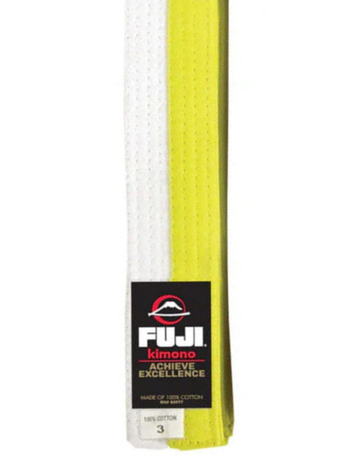 White/Yellow Judo Belt