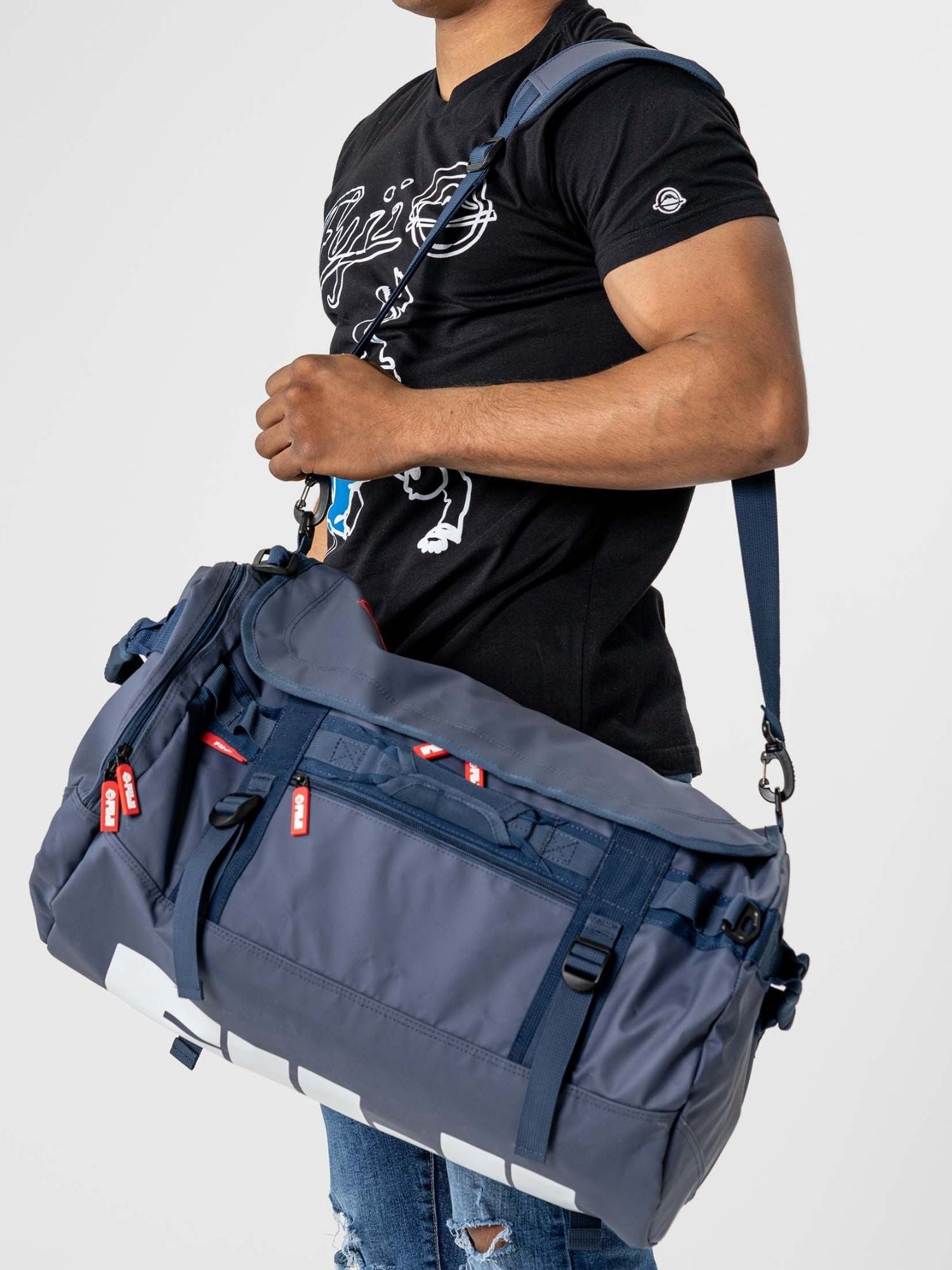 Comp Convertible Backpack Duffle Navy