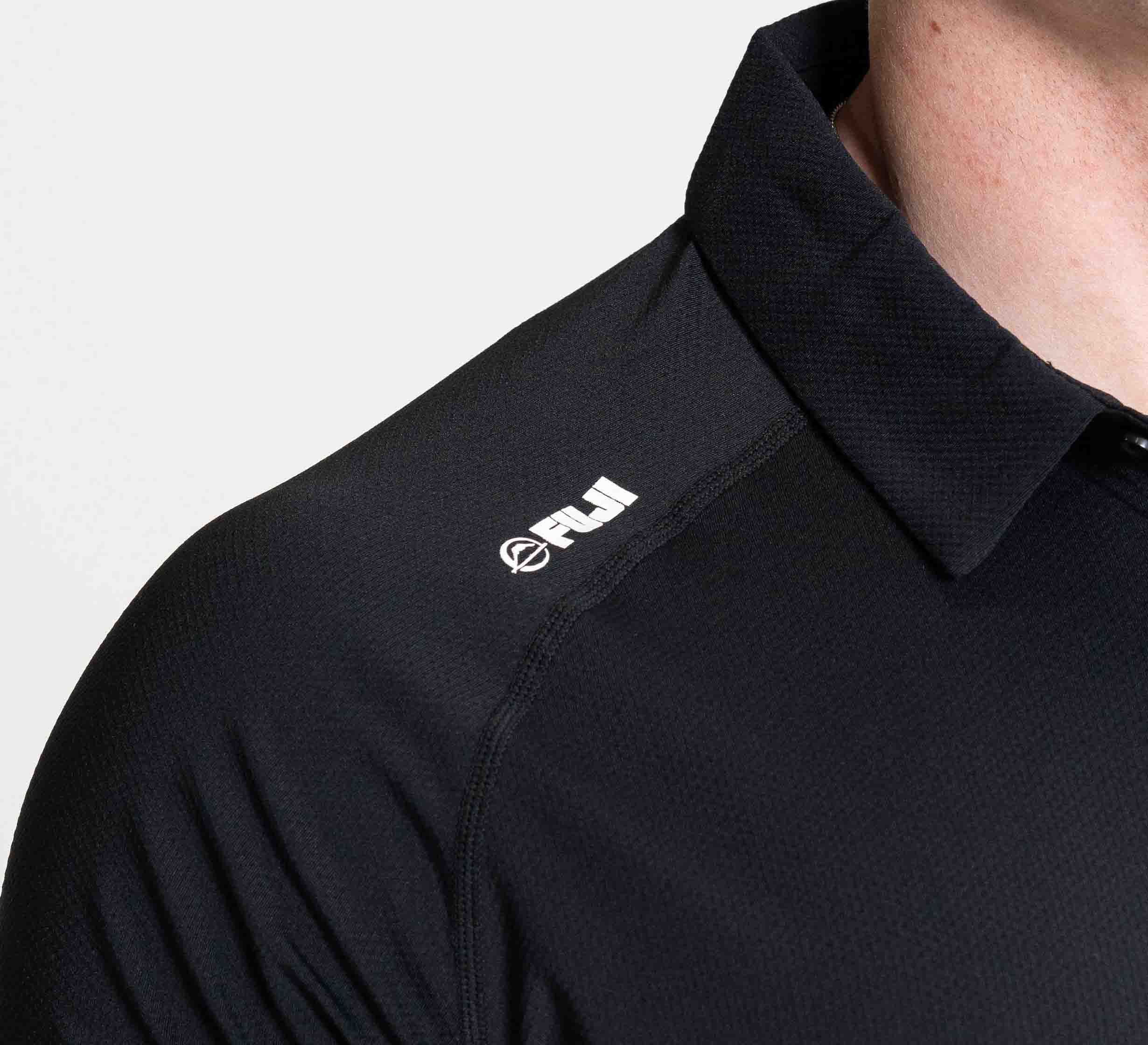 FUJI Performance Polo Black