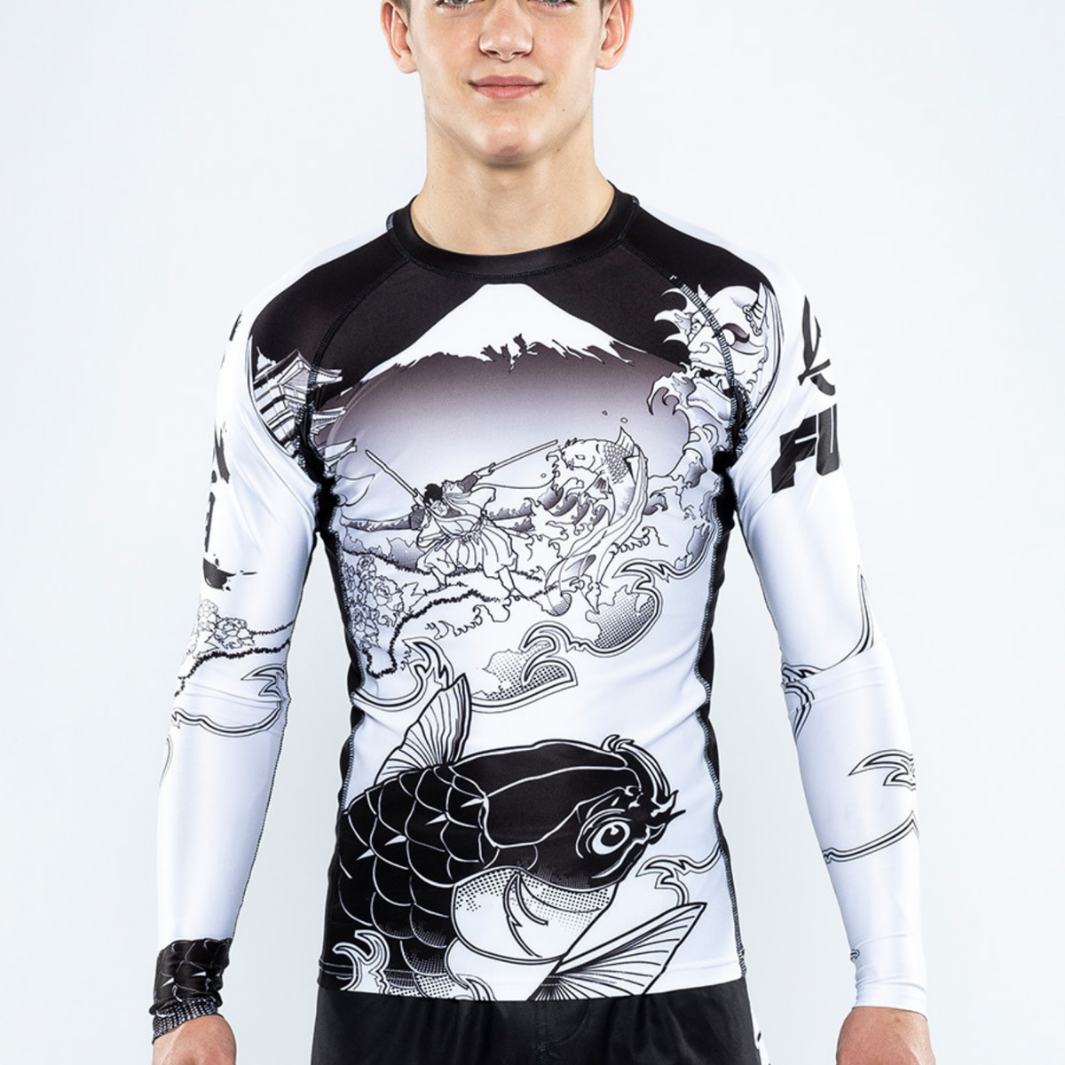 FUJI SAKANA Long Sleeve Rashguard