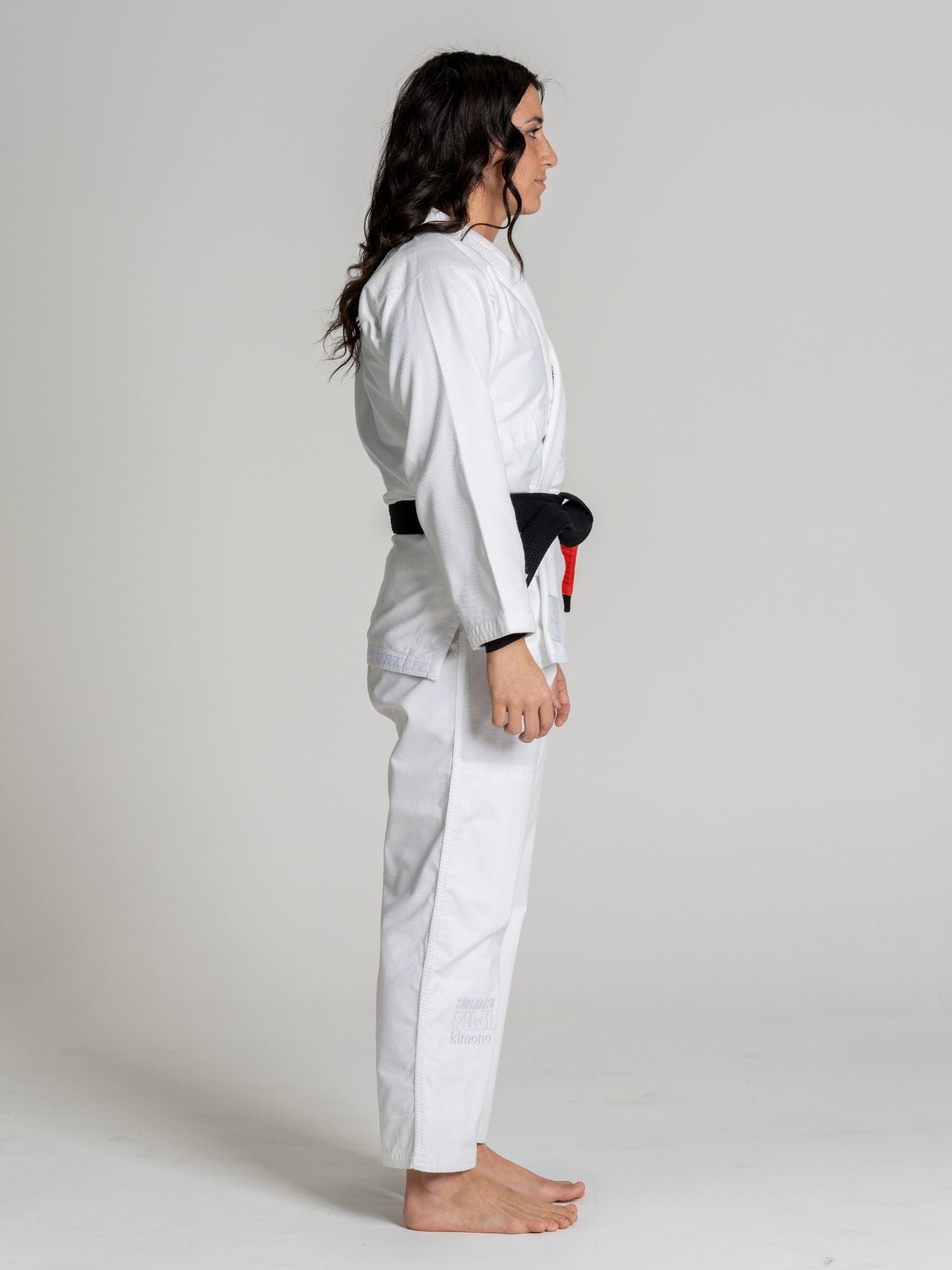 Womens Suparaito BJJ Gi Whiteout