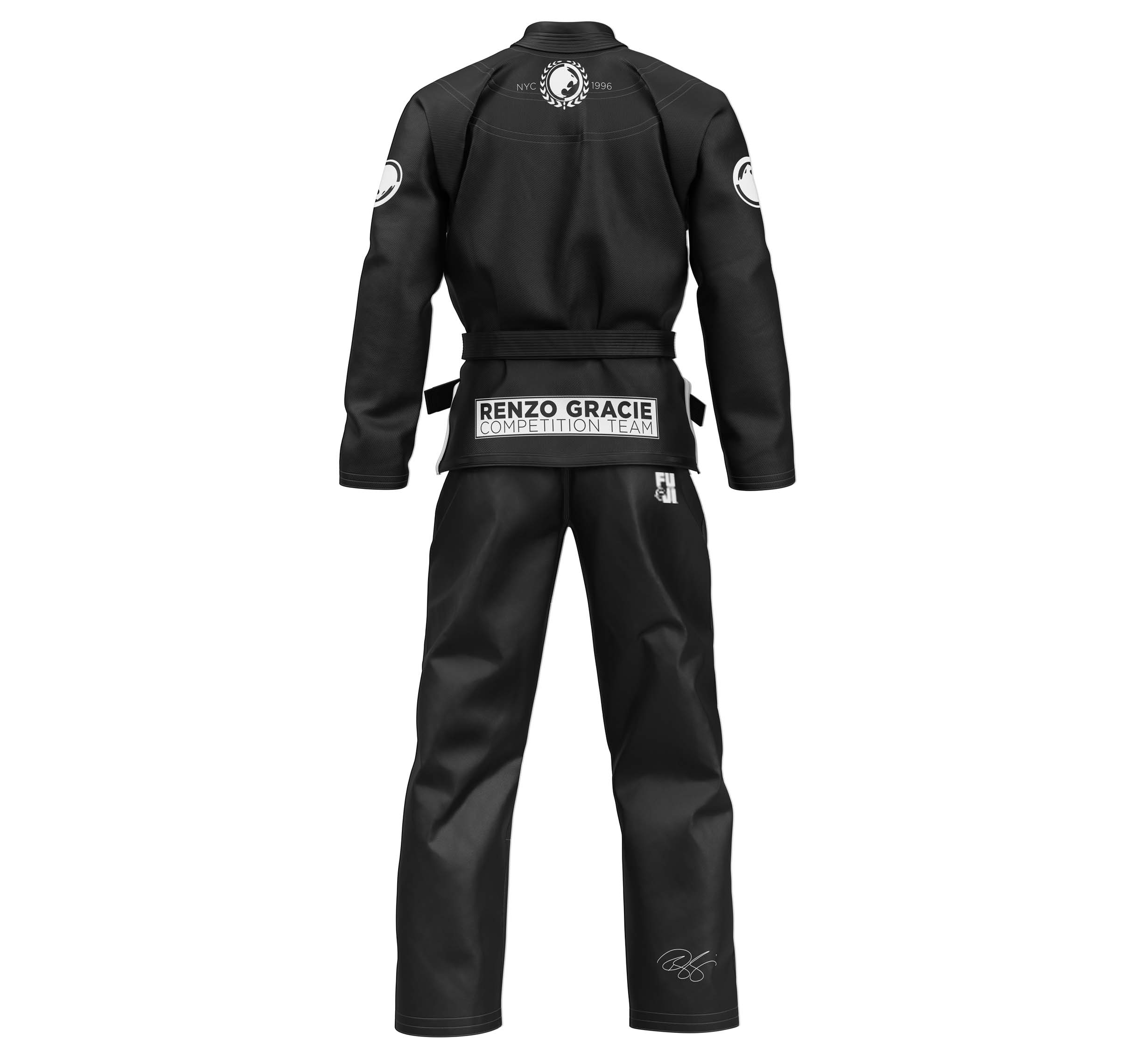 Renzo Gracie V3 Superlite Gi Black