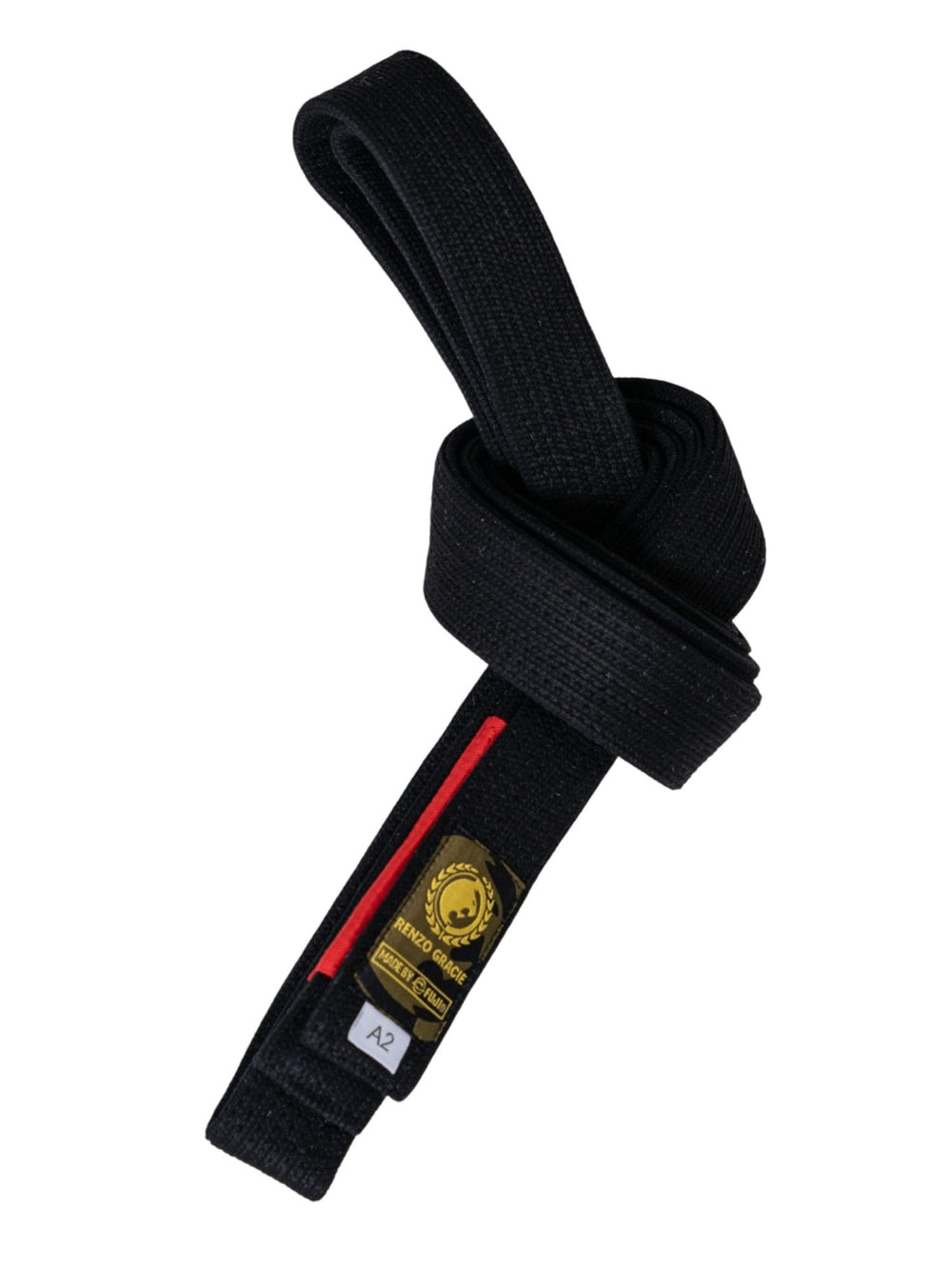 Renzo Gracie Premium Pearl Weave BJJ Belt Black