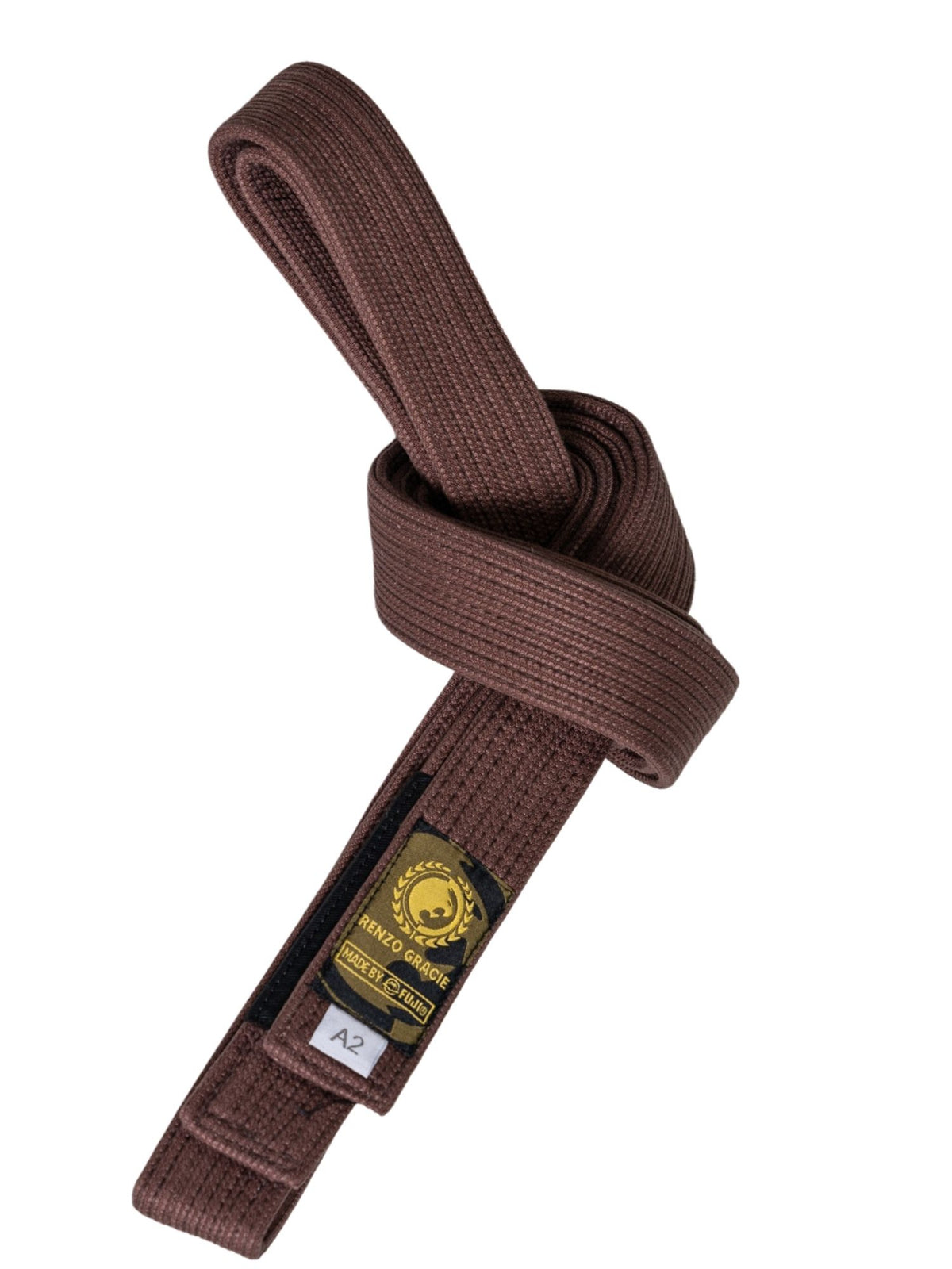 Garacibelt Rendon Renzo Gracie Premium Pearl Weave BJJ Belt Brown