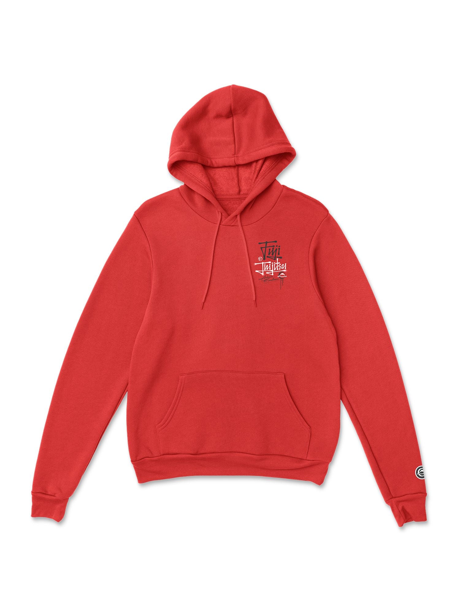 Japanese Street Art Hoodie Red