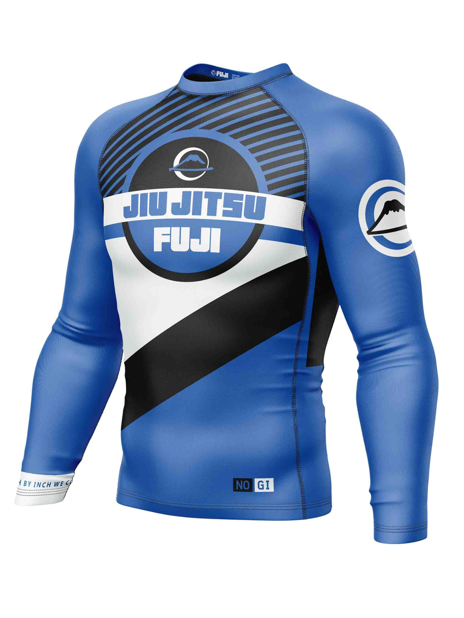 Pacer Flex Lite Long Sleeve Rashguard Blue/Gold