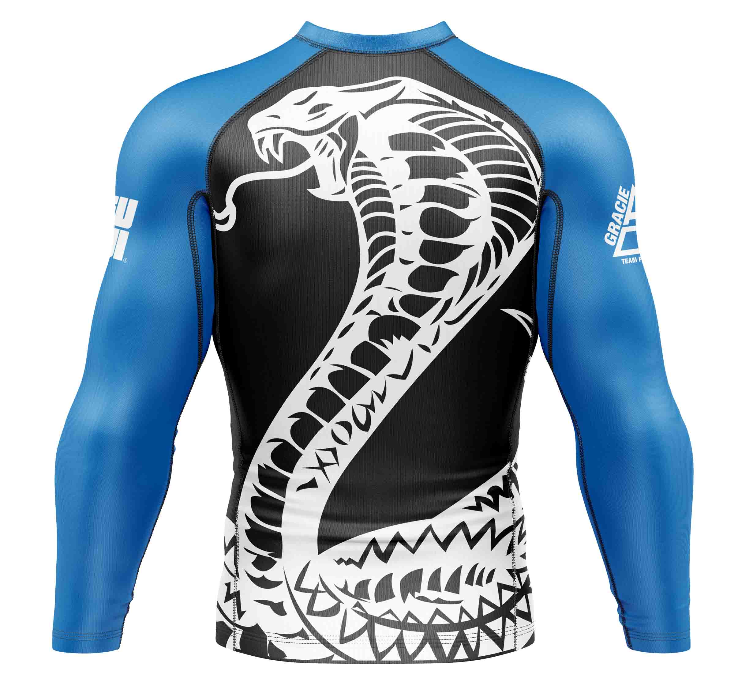 Pedro Sauer Ranked Long Sleeve Rashguard Blue