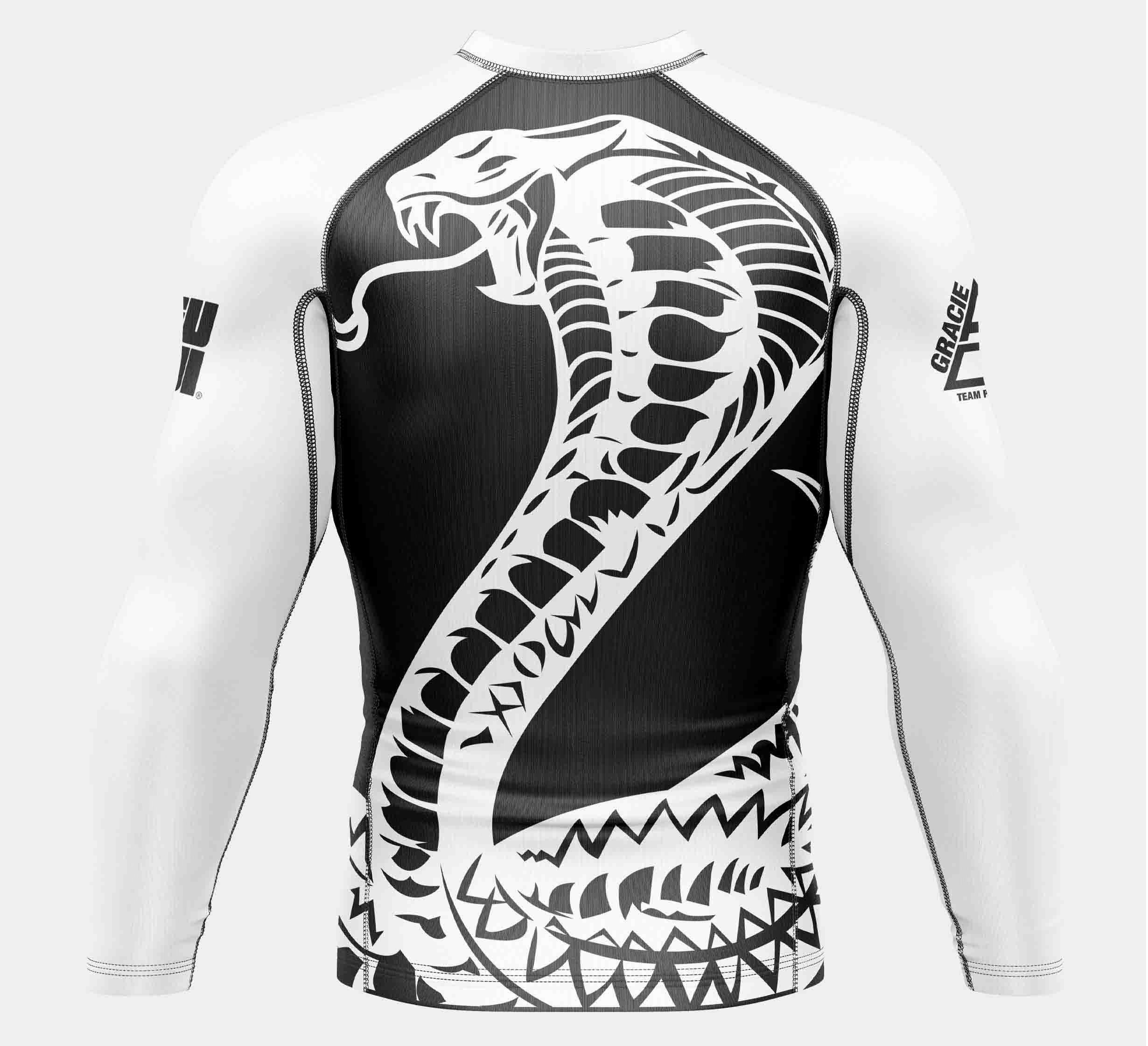 Pedro Sauer Ranked Long Sleeve Rashguard White