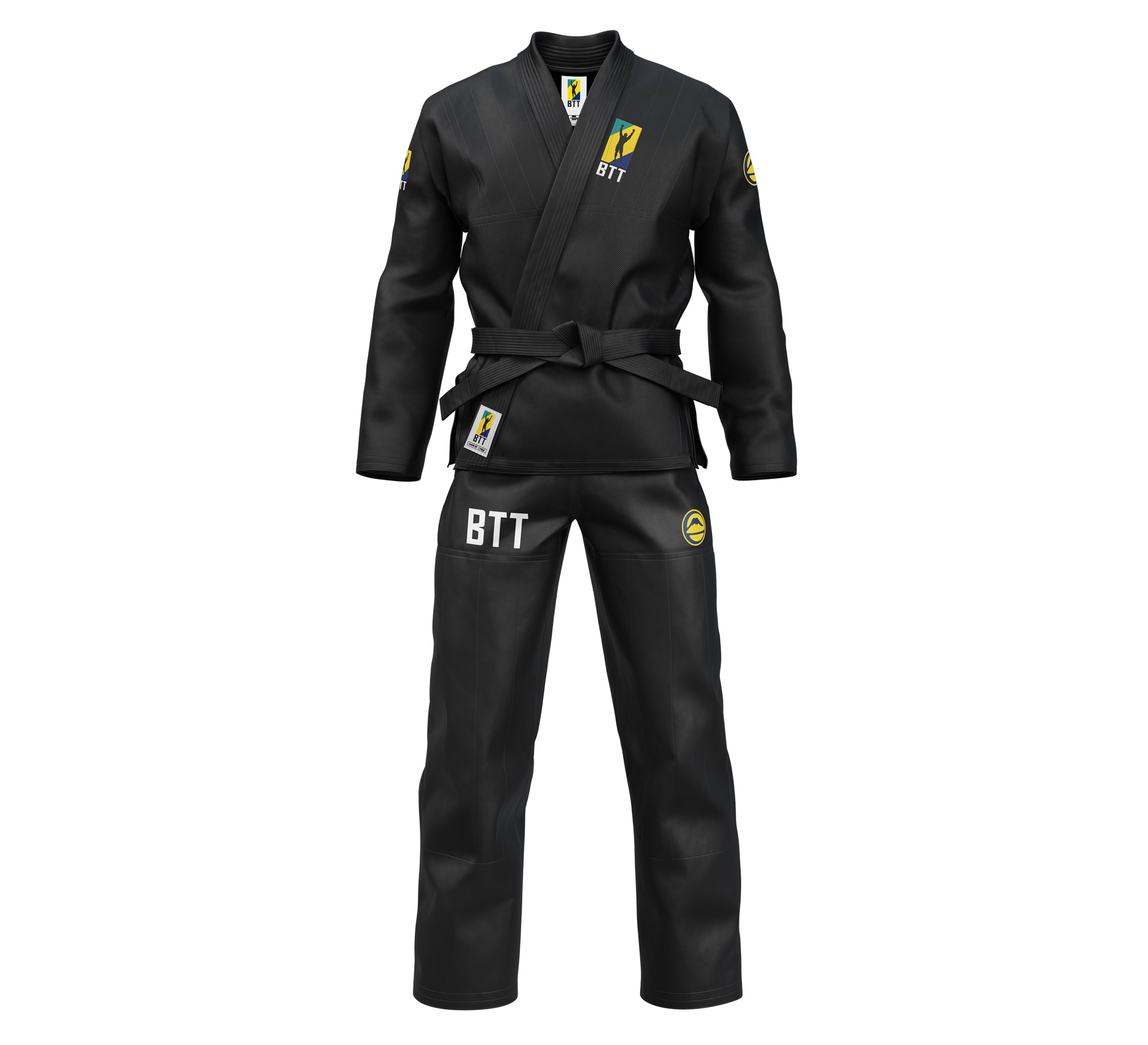 BTT Competition BJJ Gi Black