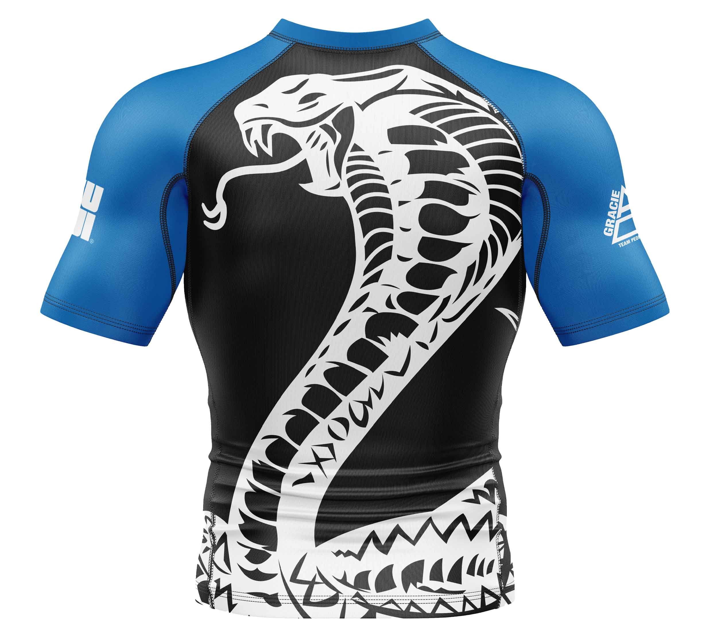 Pedro Sauer Ranked Short Sleeve Rashguard Blue