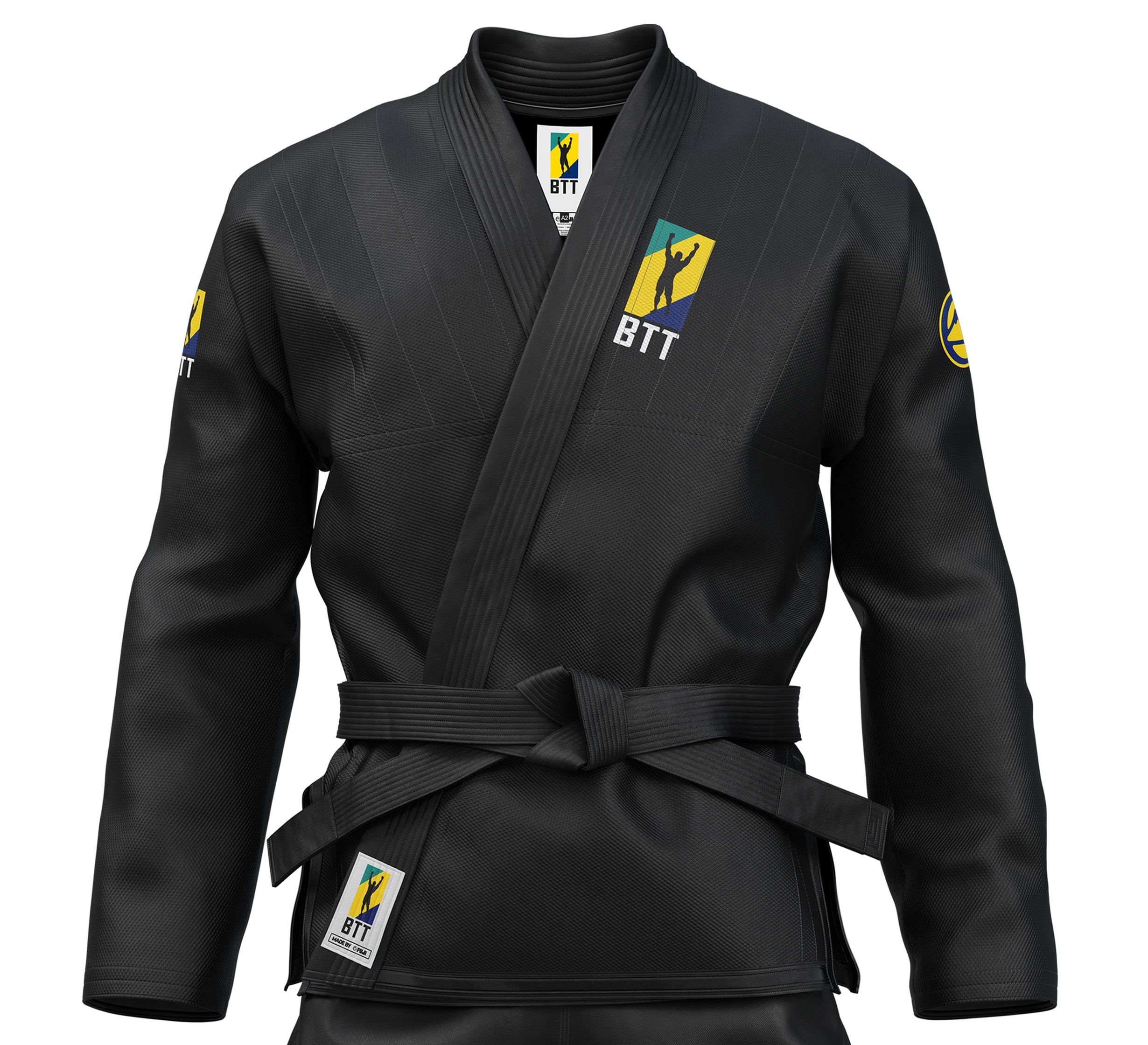 Kids BTT Competition BJJ Gi Black