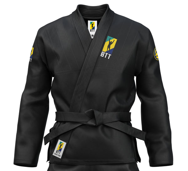 Kids BTT IBJJF Competition BJJ Gi Black