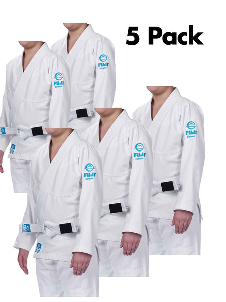 Starter Judo Kids Gi Bundle White (5 Pack)