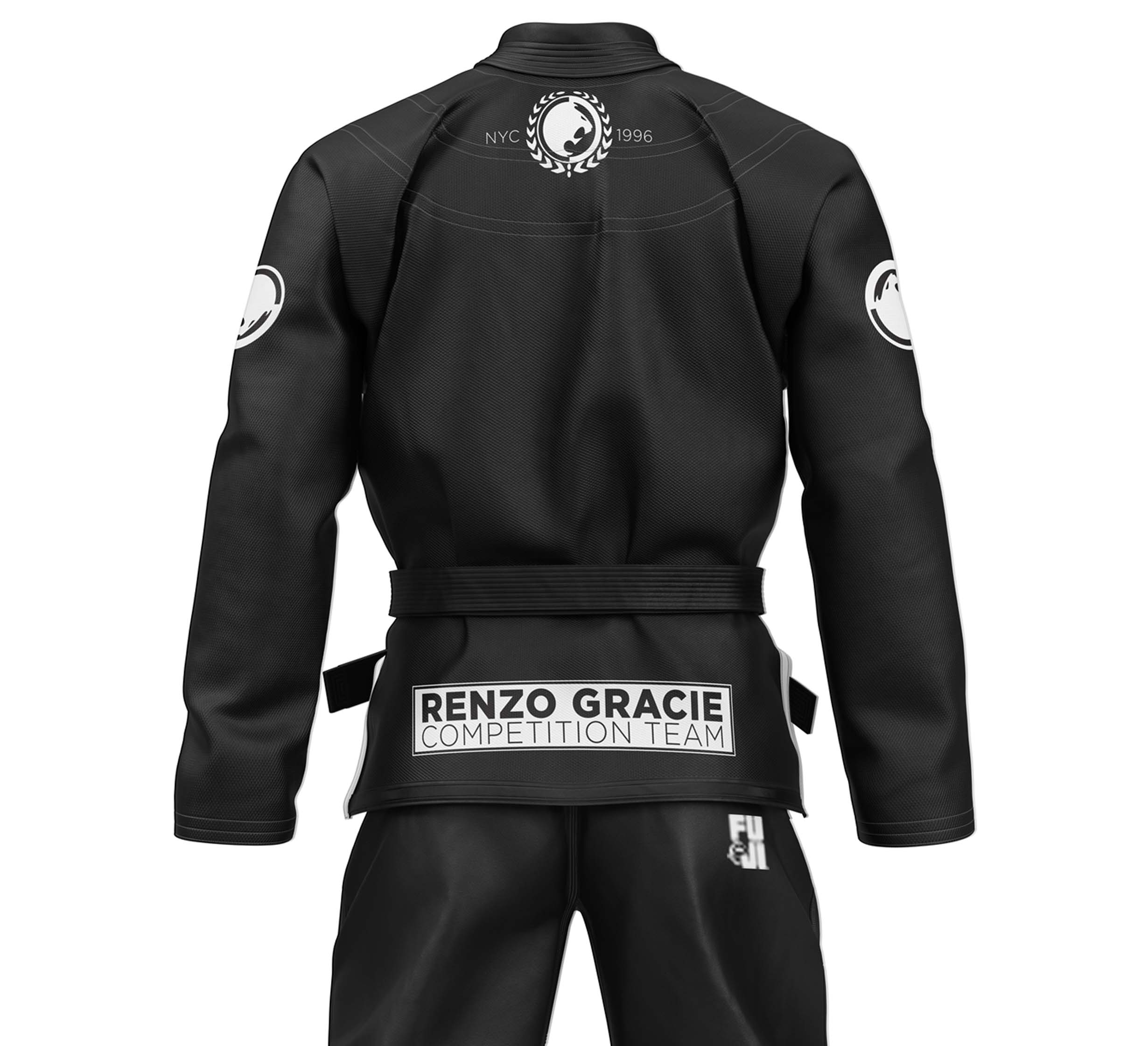 Renzo Gracie V3 Superlite Gi Black