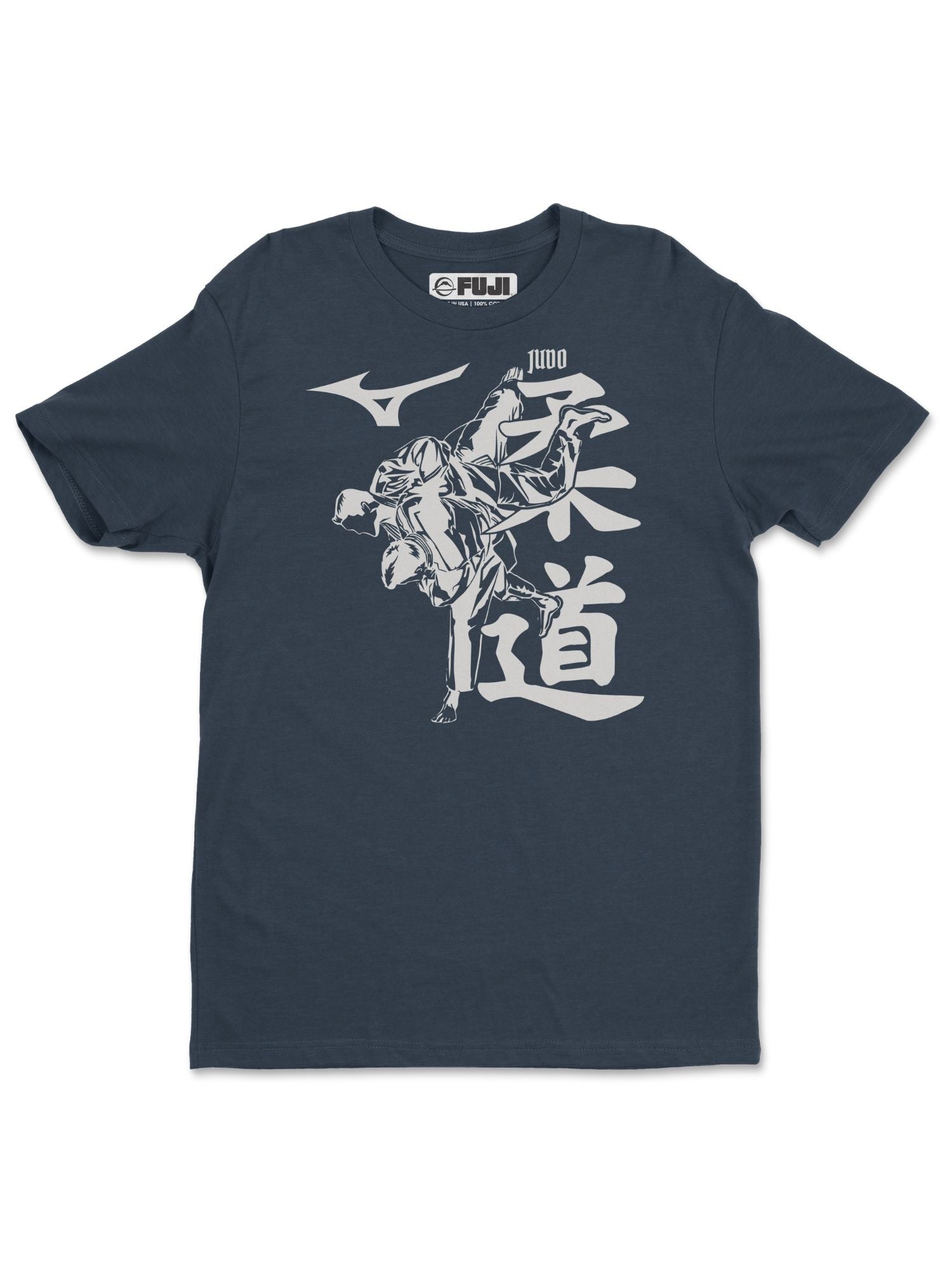 Mizuno Judo Throw T-Shirt Navy