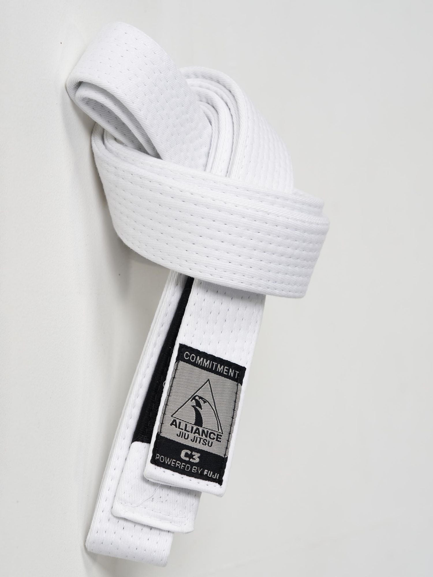 Kids FUJI x Alliance BJJ Belt White