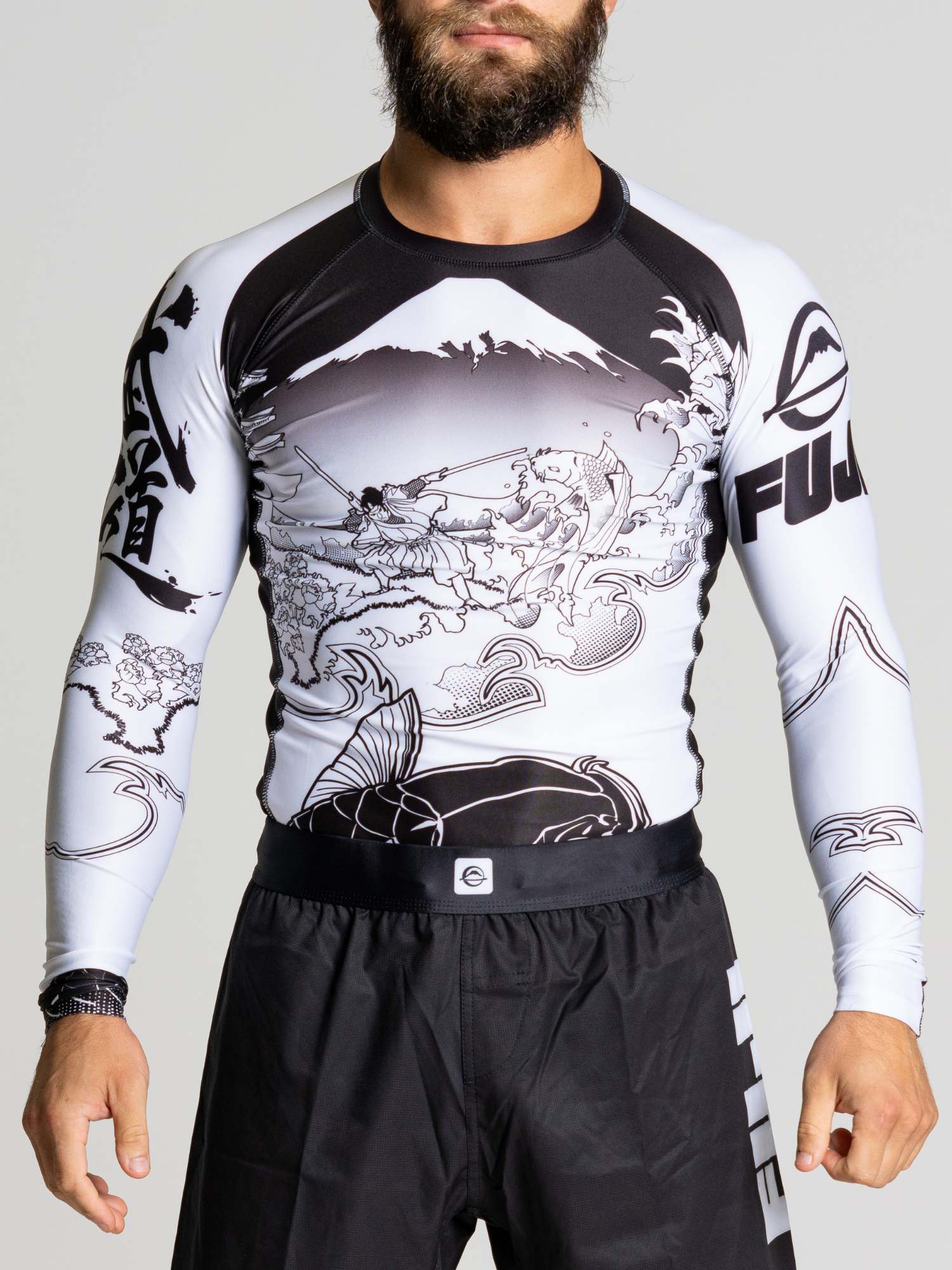 FUJI SAKANA Long Sleeve Rashguard