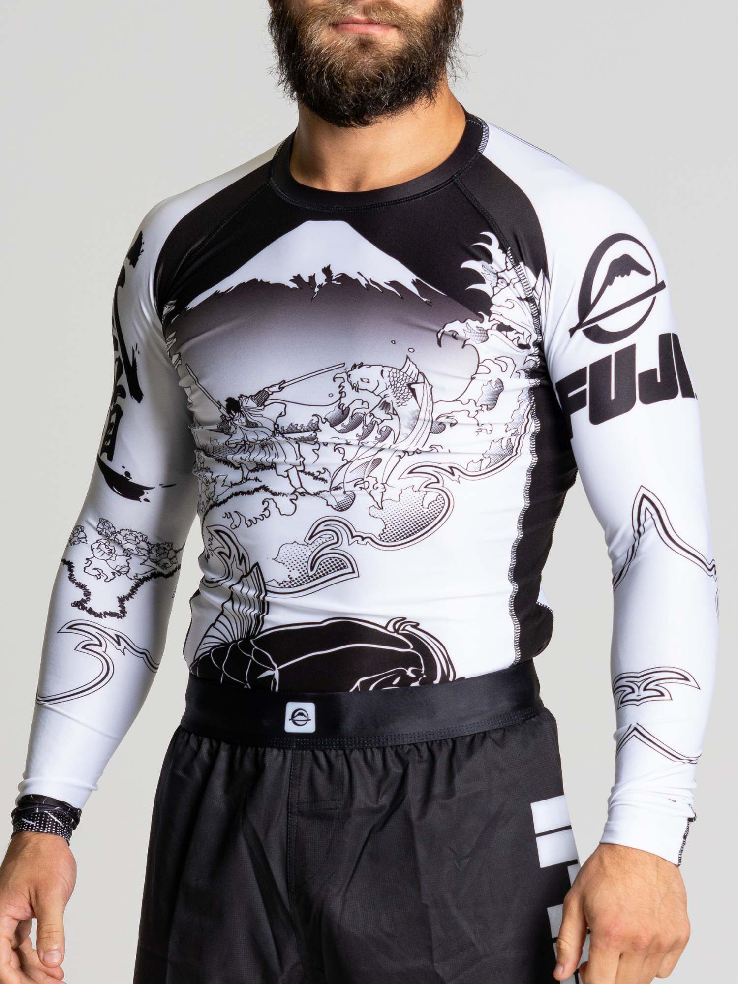 FUJI SAKANA Long Sleeve Rashguard