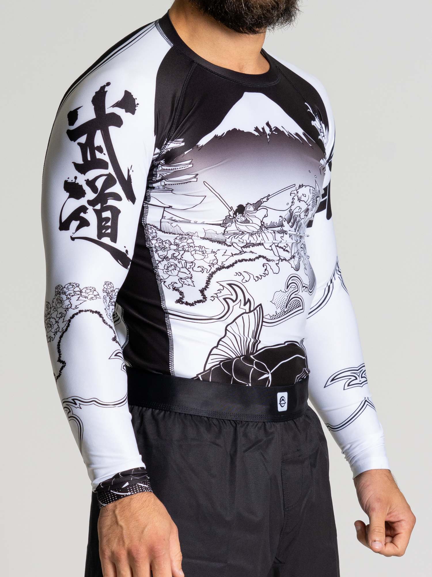 FUJI SAKANA Long Sleeve Rashguard