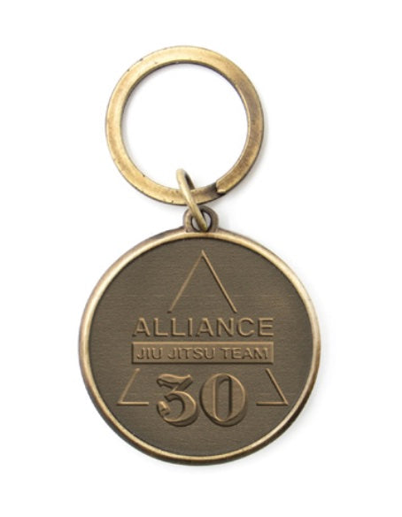 Alliance 30th Anniversary Gold Keychain - 5 pack