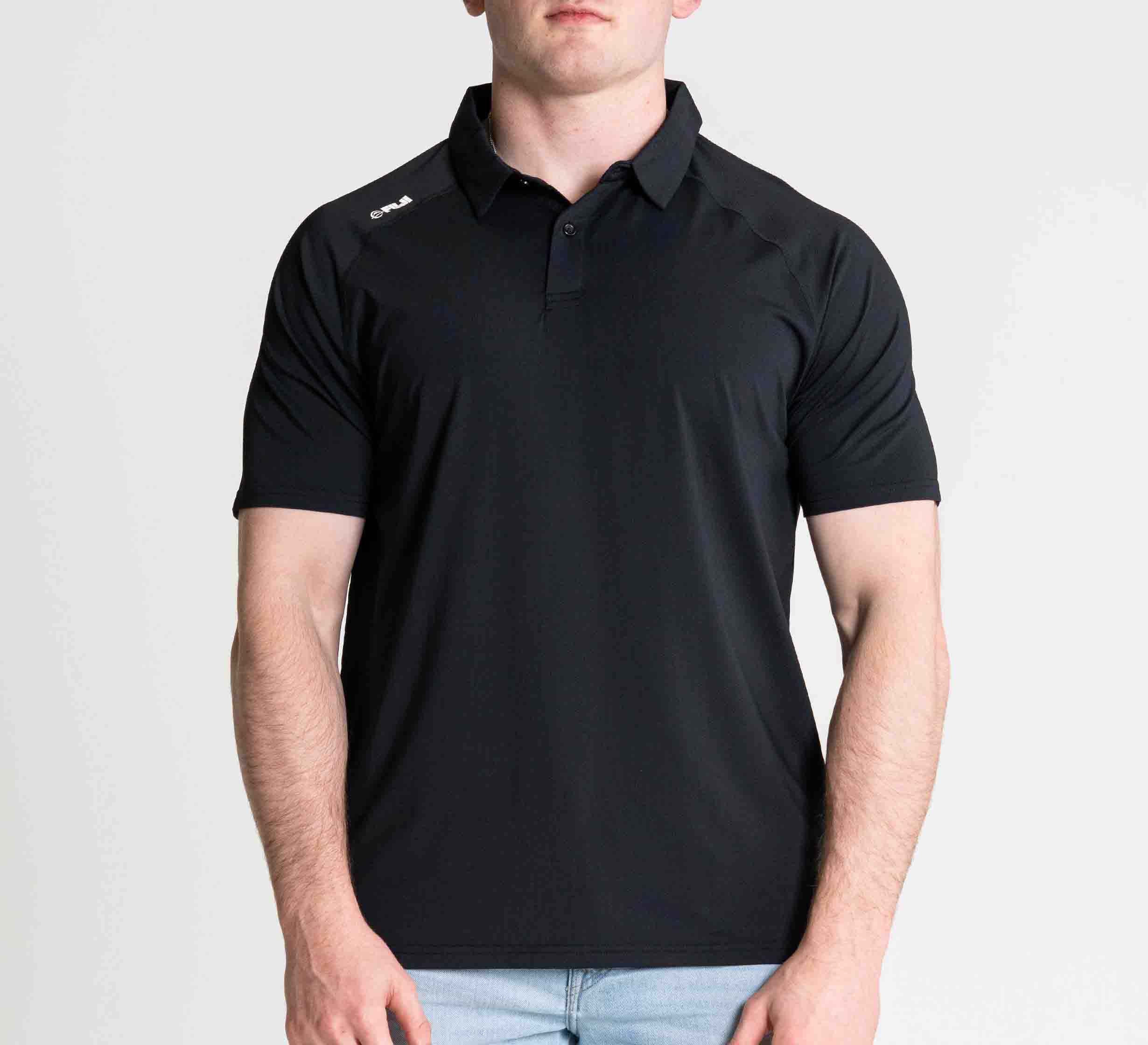 FUJI Performance Polo Black