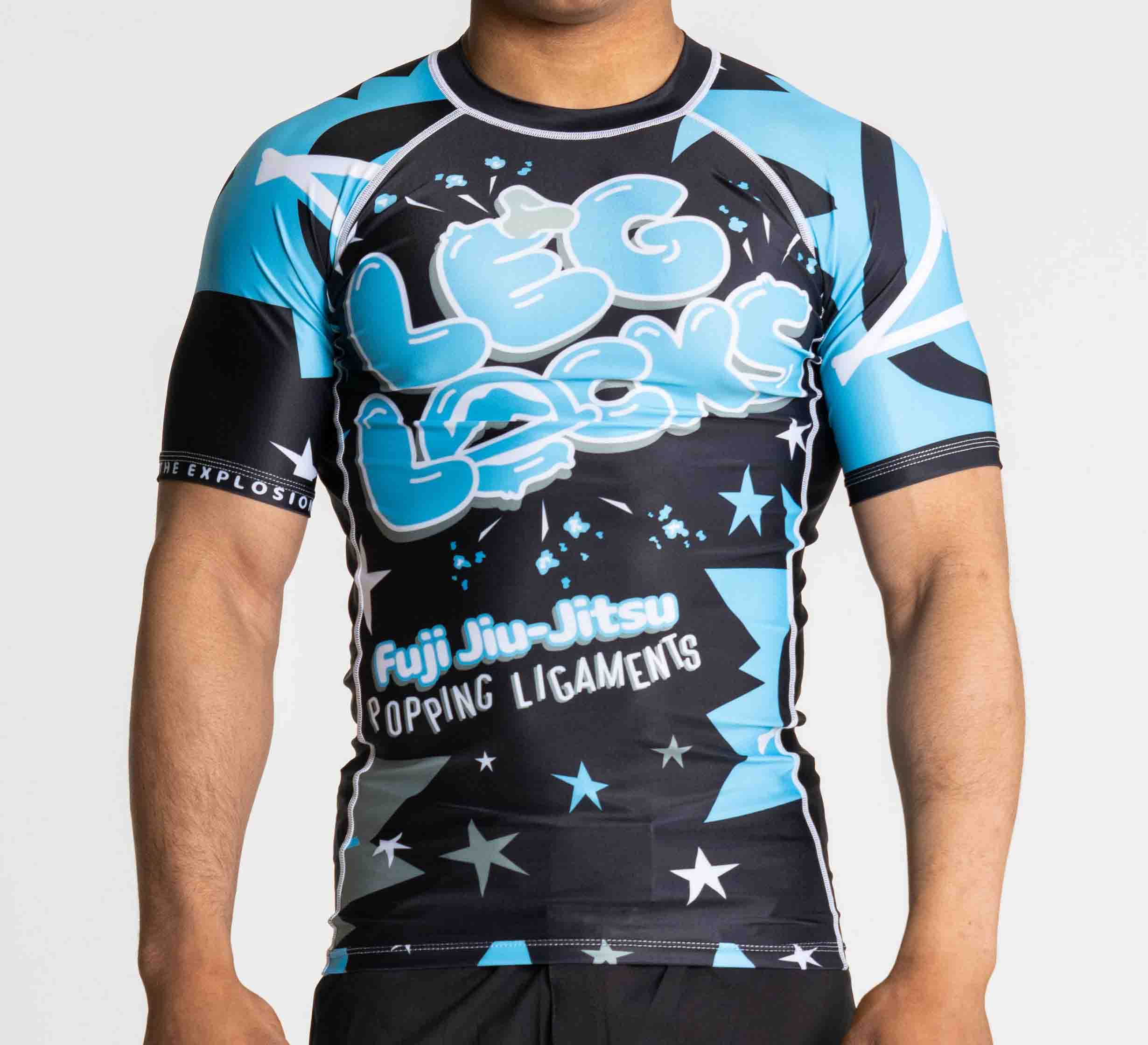 Leg Locks Flex Lite Rashguard Black