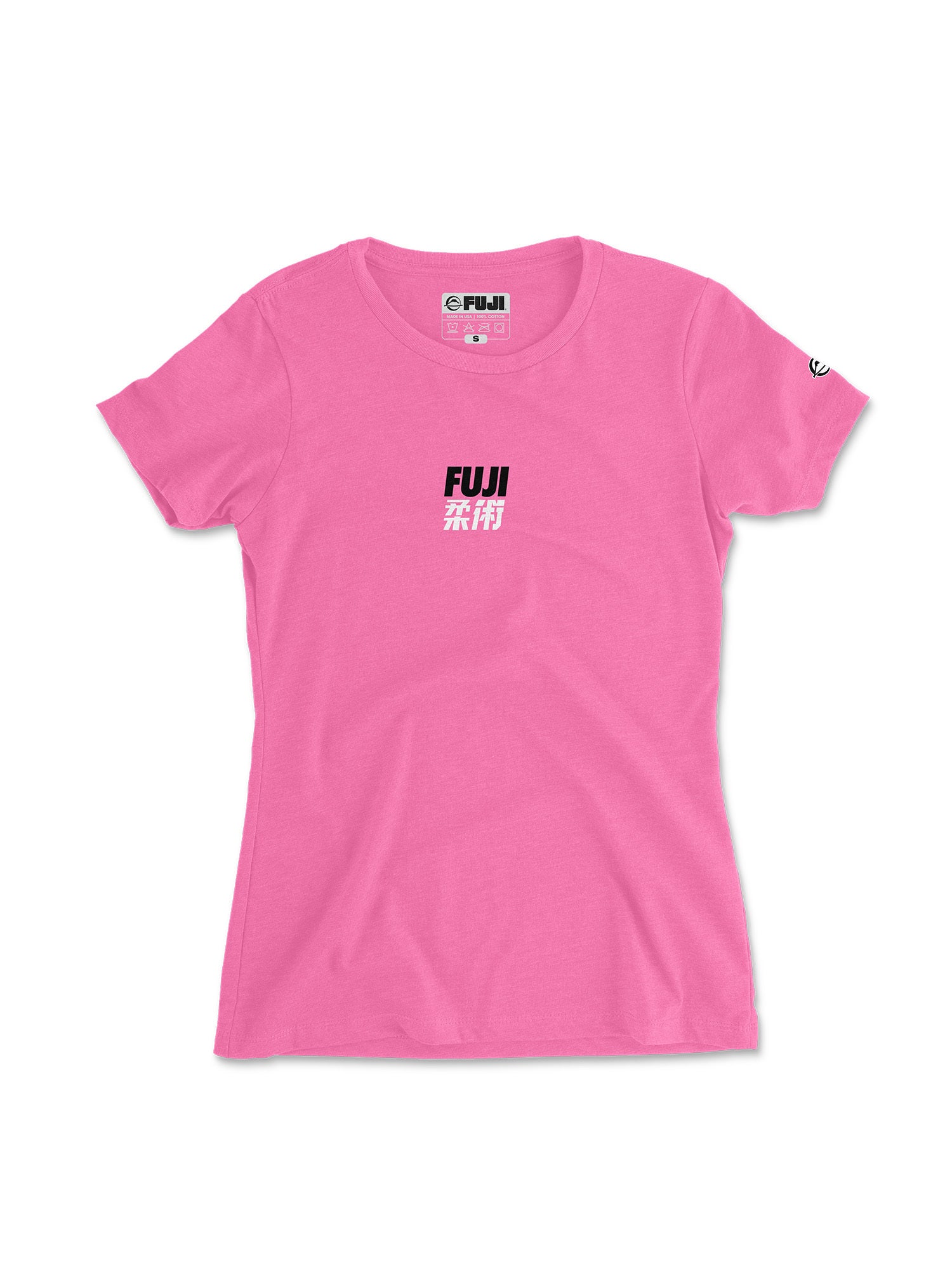 Womens Bold Jiu Jitsu Shirt Pink