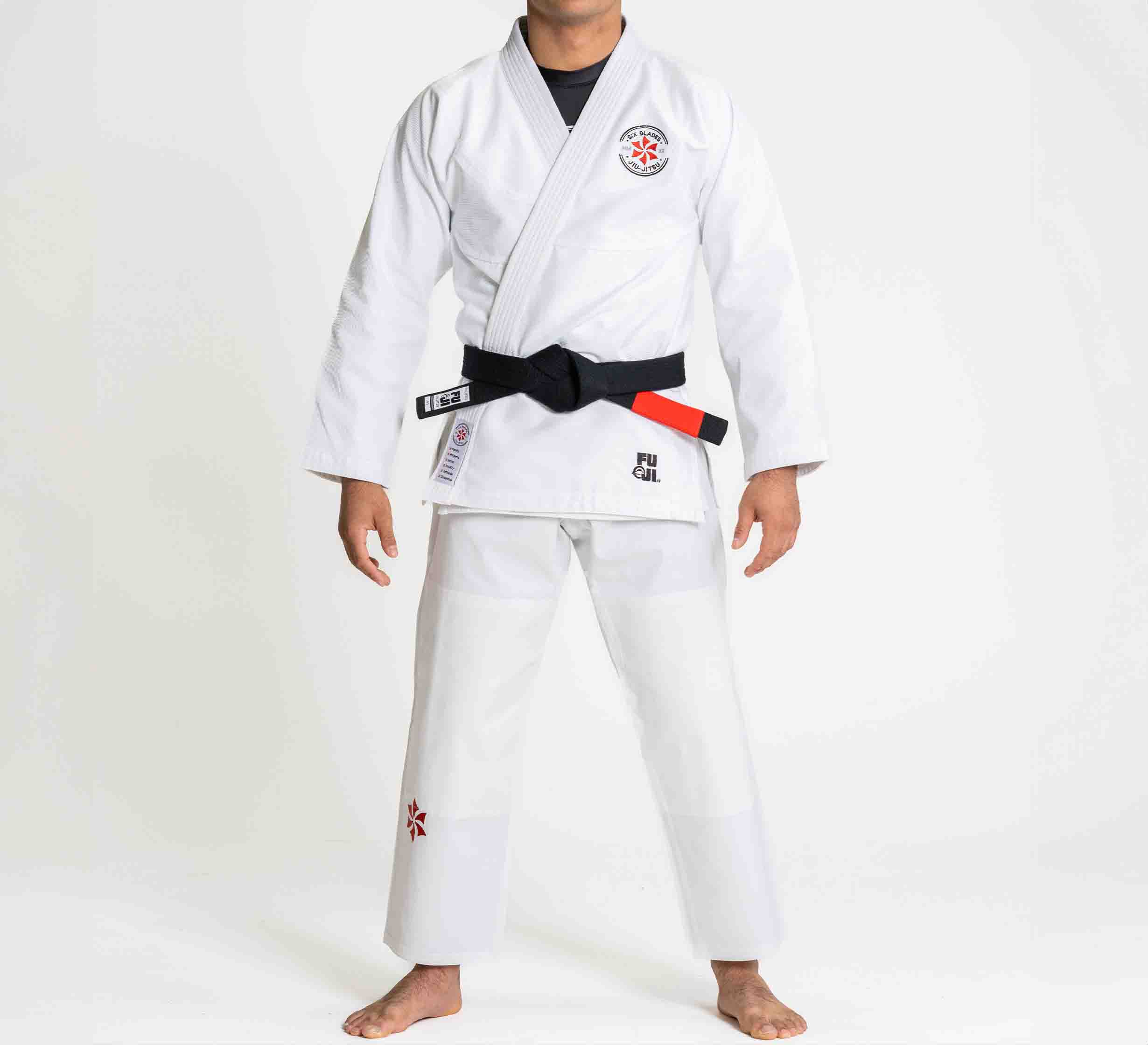 Kids Six Blades Association BJJ Gi White