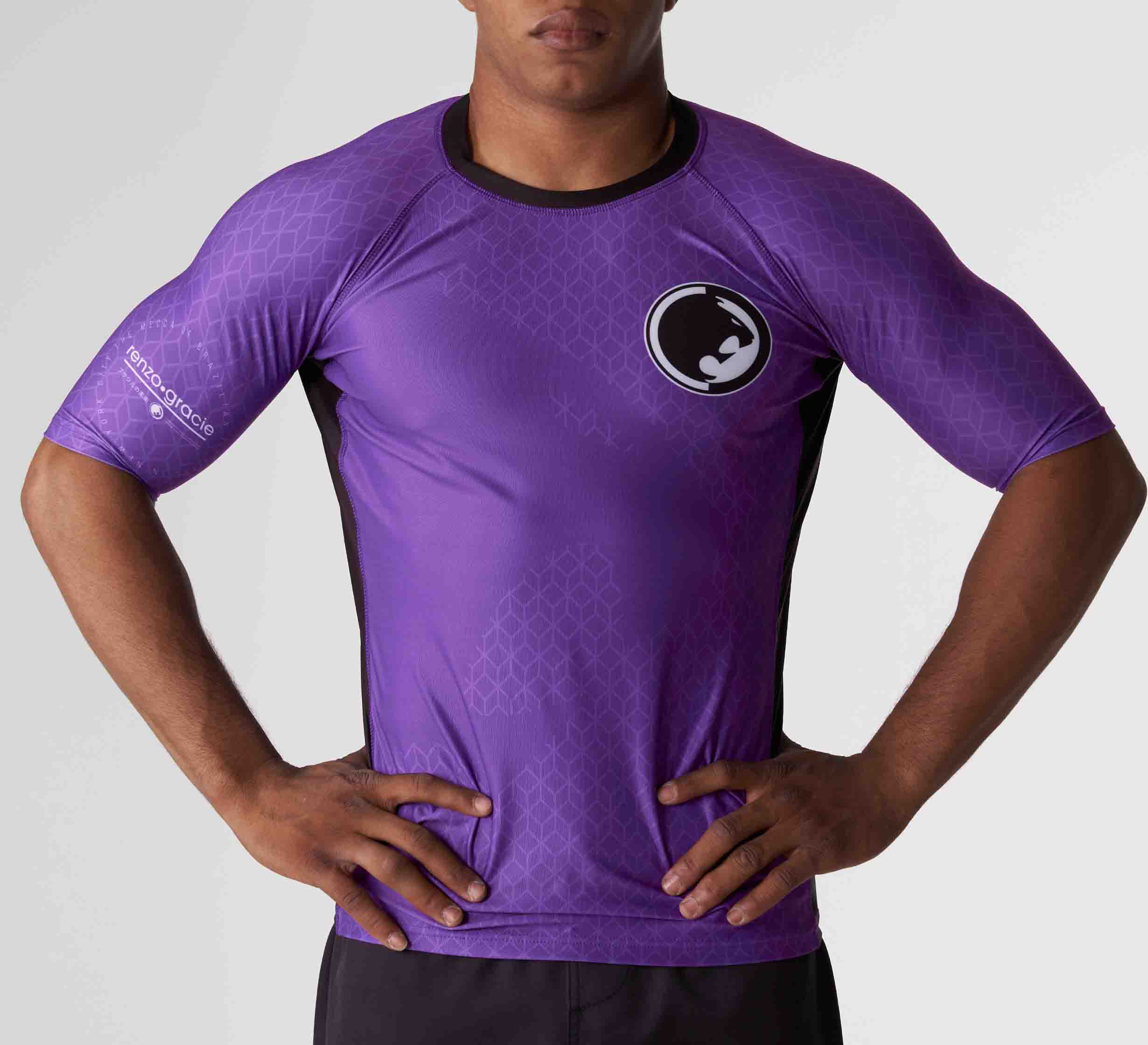 Renzo Gracie Mecca Ranked Short Sleeve Rashguard