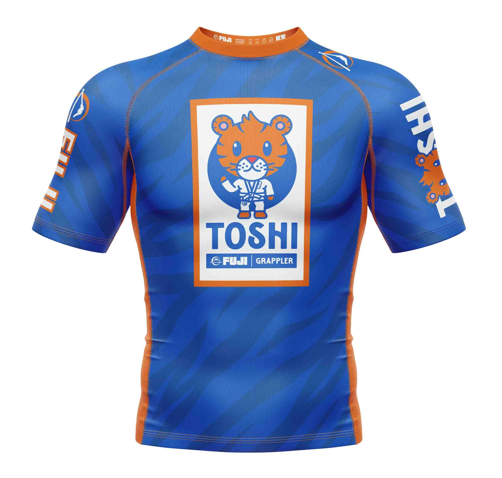 Kids Toshi Rashguard Blue/Orange