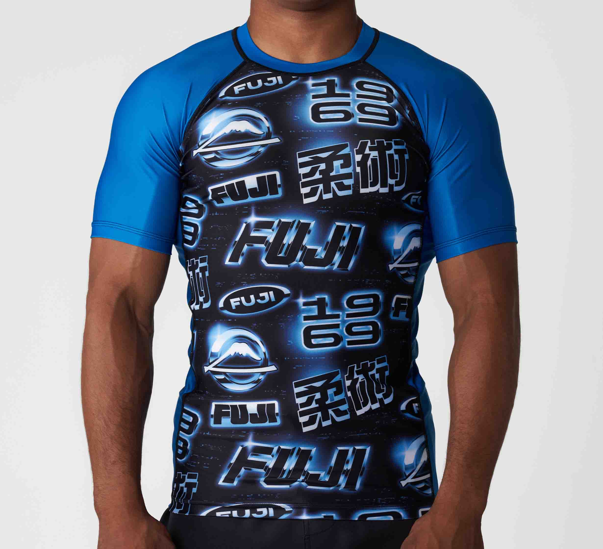 Synth Flex Lite Rashguard Blue