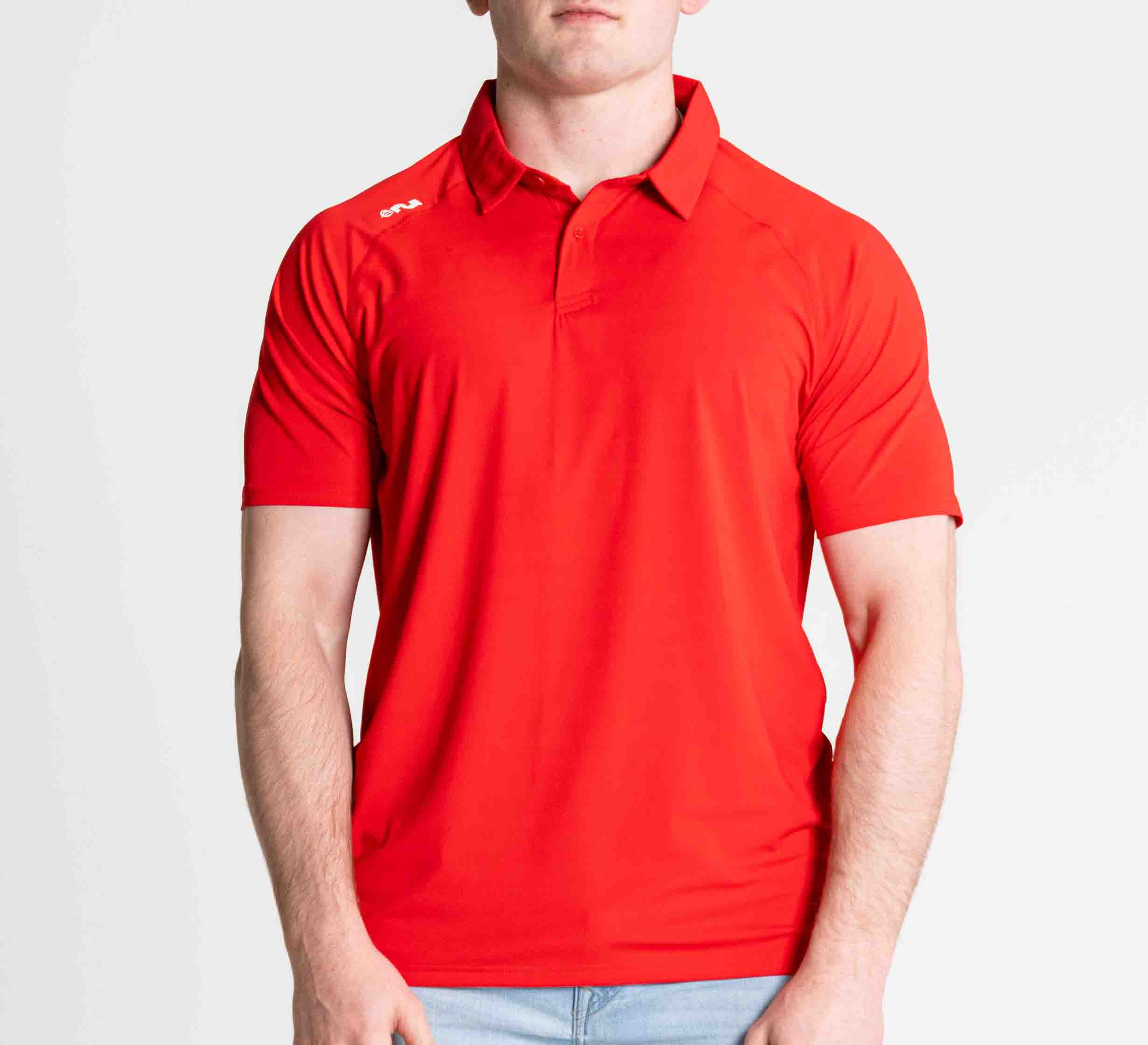 FUJI Performance Polo Red