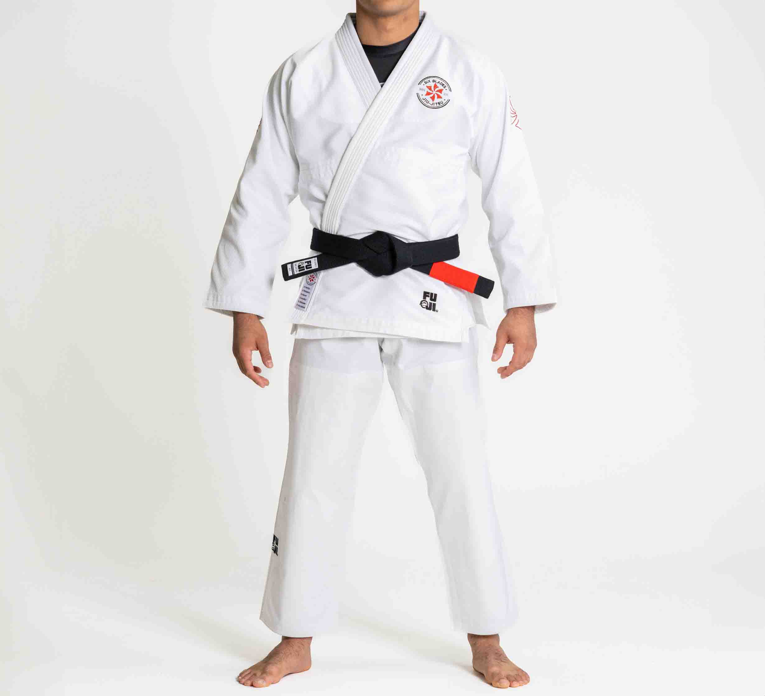 Kids Six Blades Official Suparaito BJJ Gi White