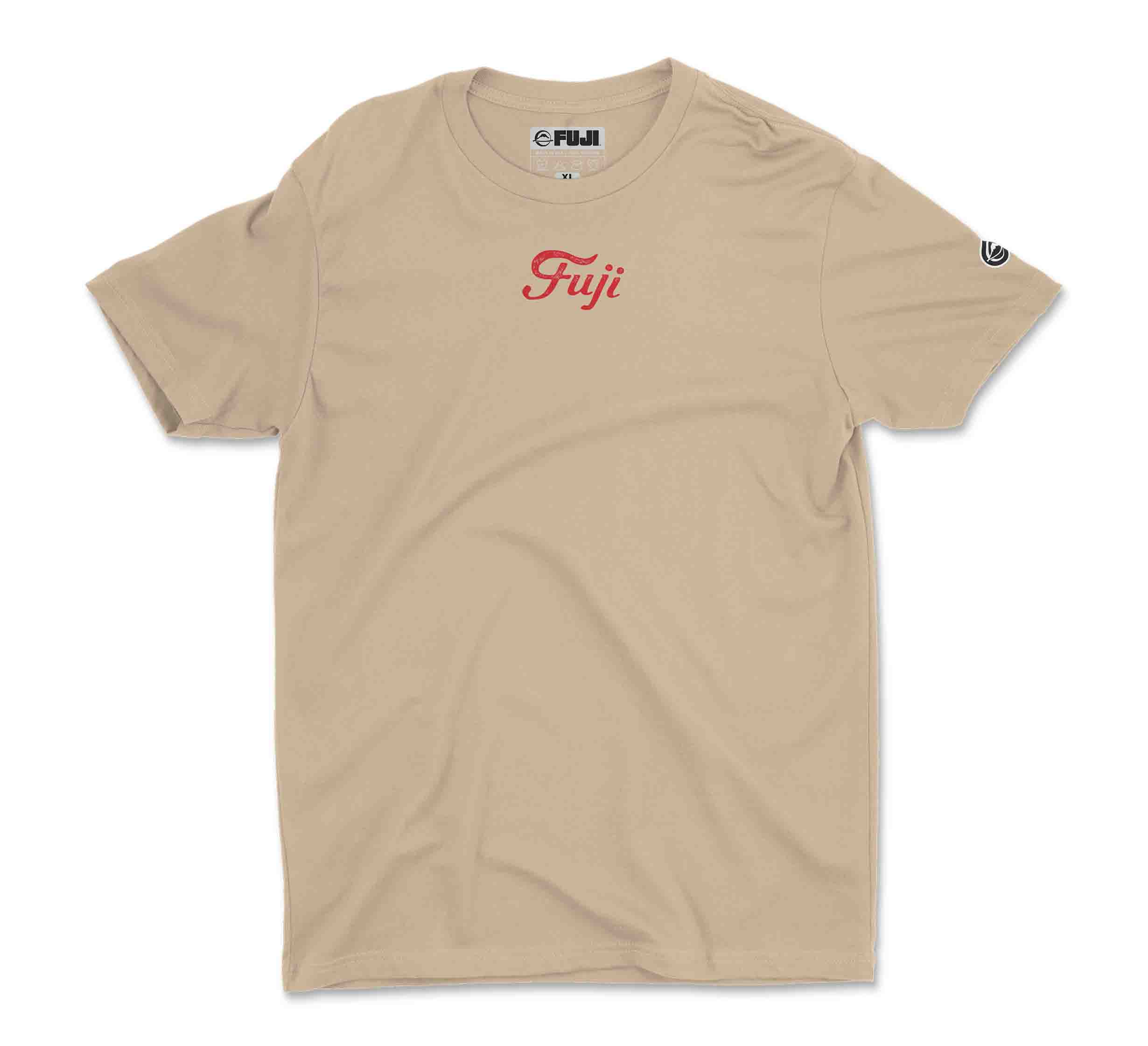 Classic Script T-Shirt Tan