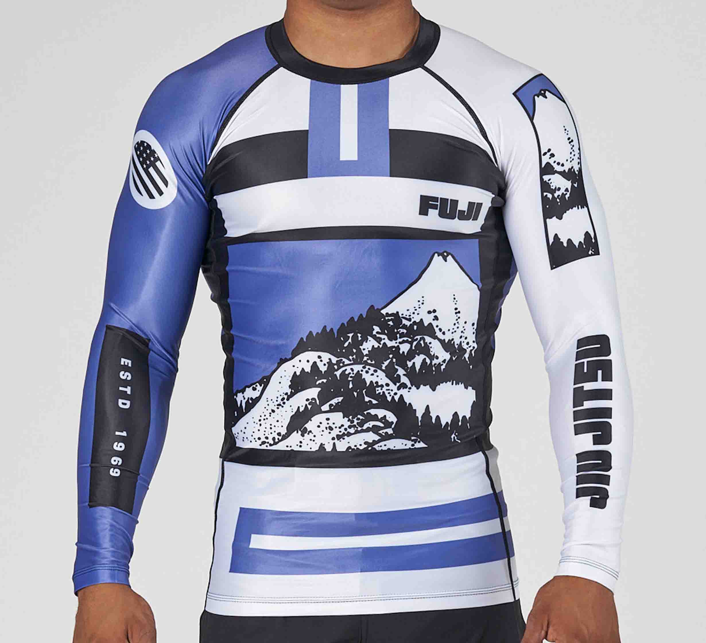 Mt. FUJI Flex Lite Rashguard Purple