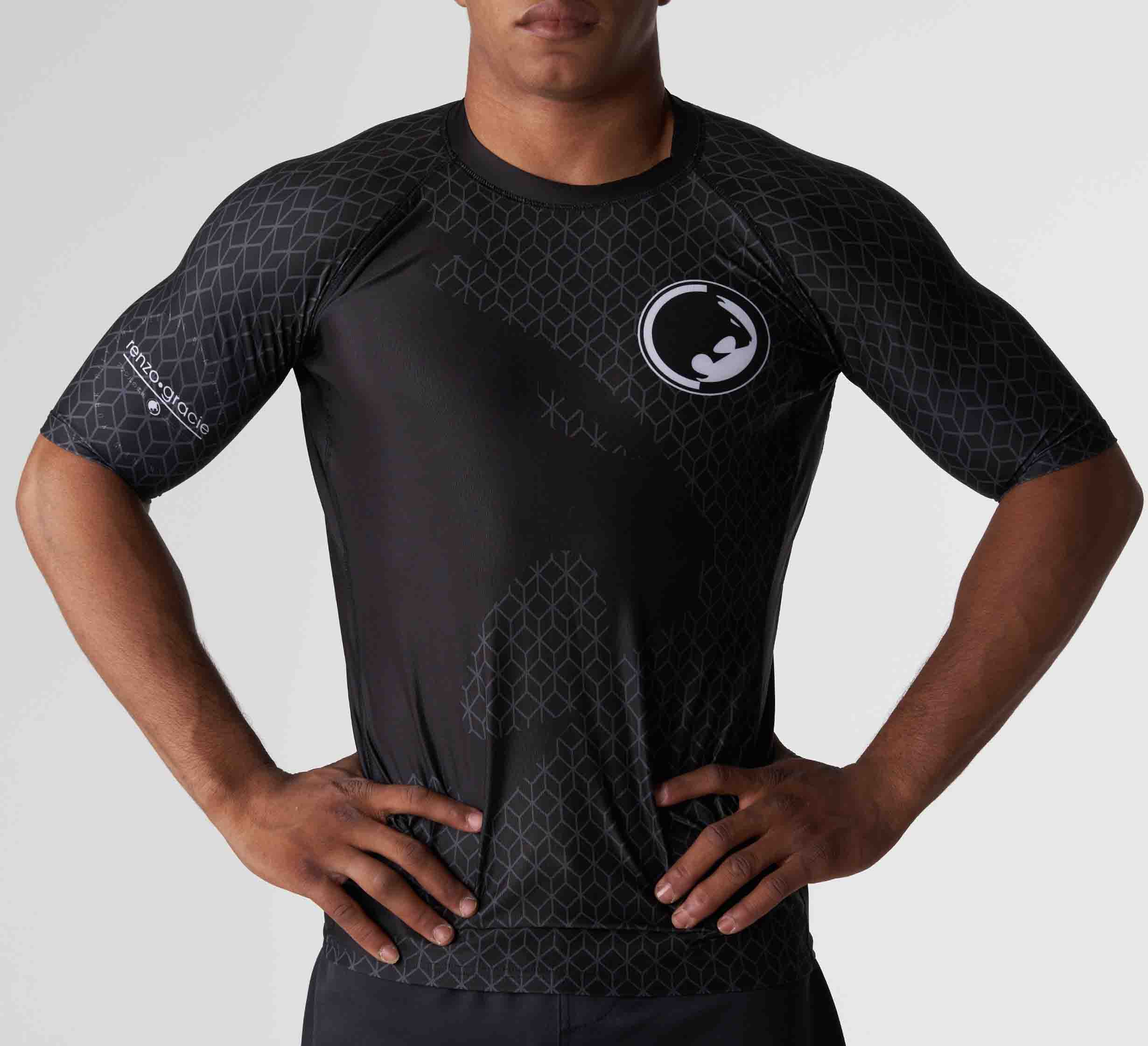 Renzo Gracie Mecca Ranked Short Sleeve Rashguard