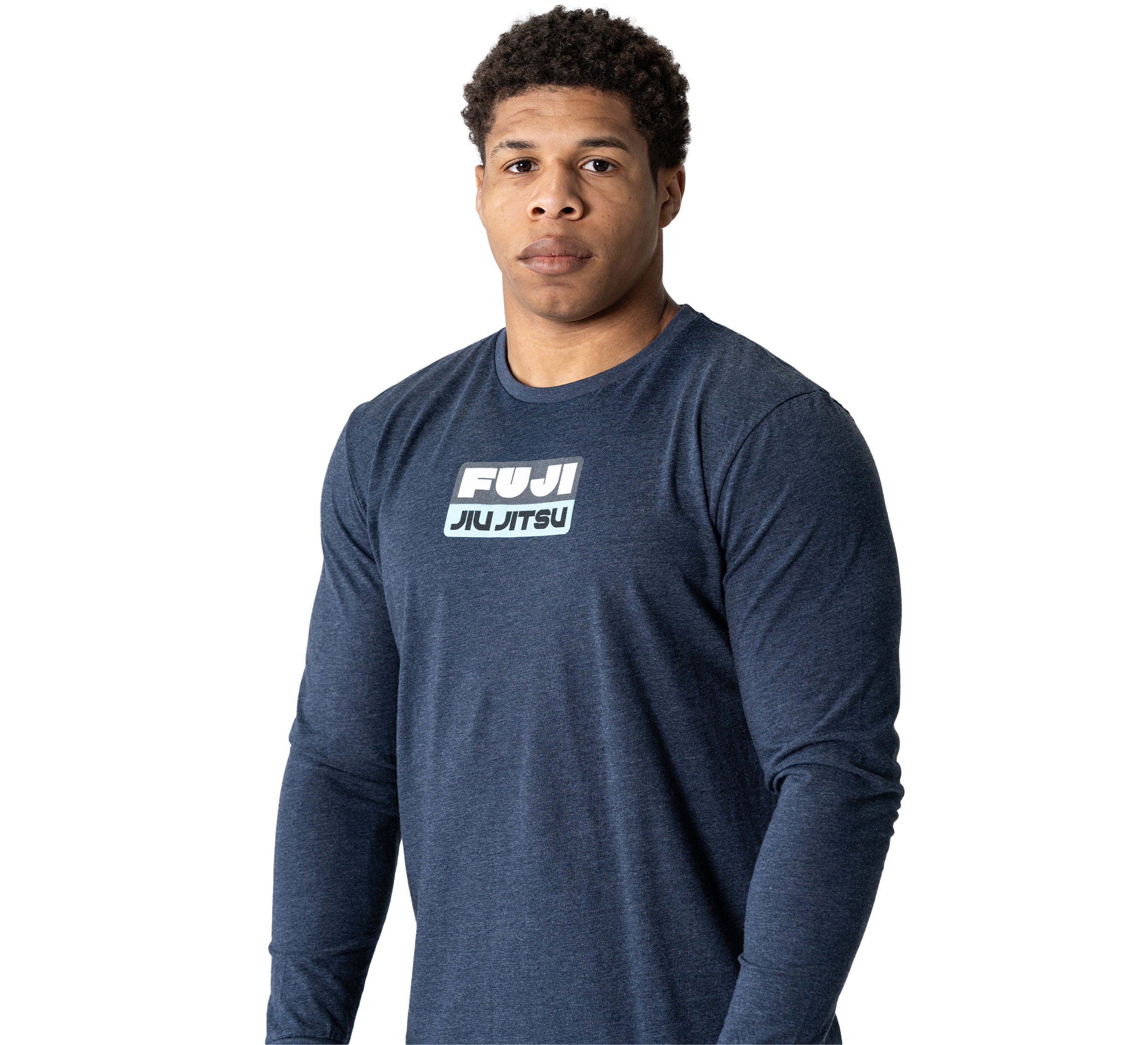 Retro Long Sleeve T-Shirt Navy