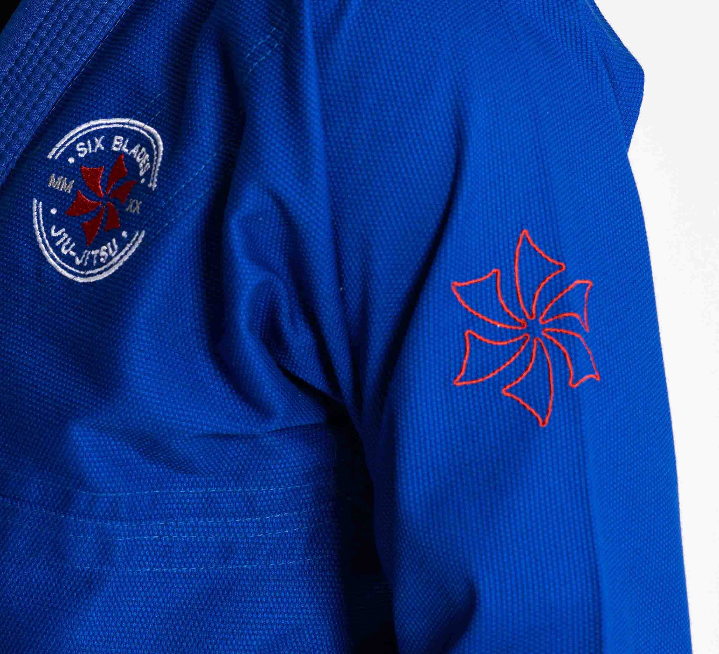 Kids Six Blades Official Suparaito BJJ Gi Blue