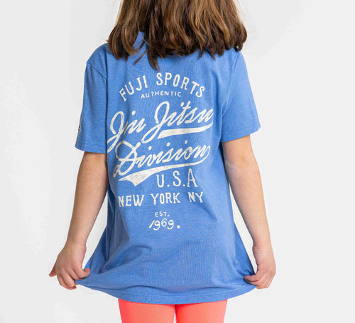 Kids Jiu Jitsu Flow T-Shirt Blue