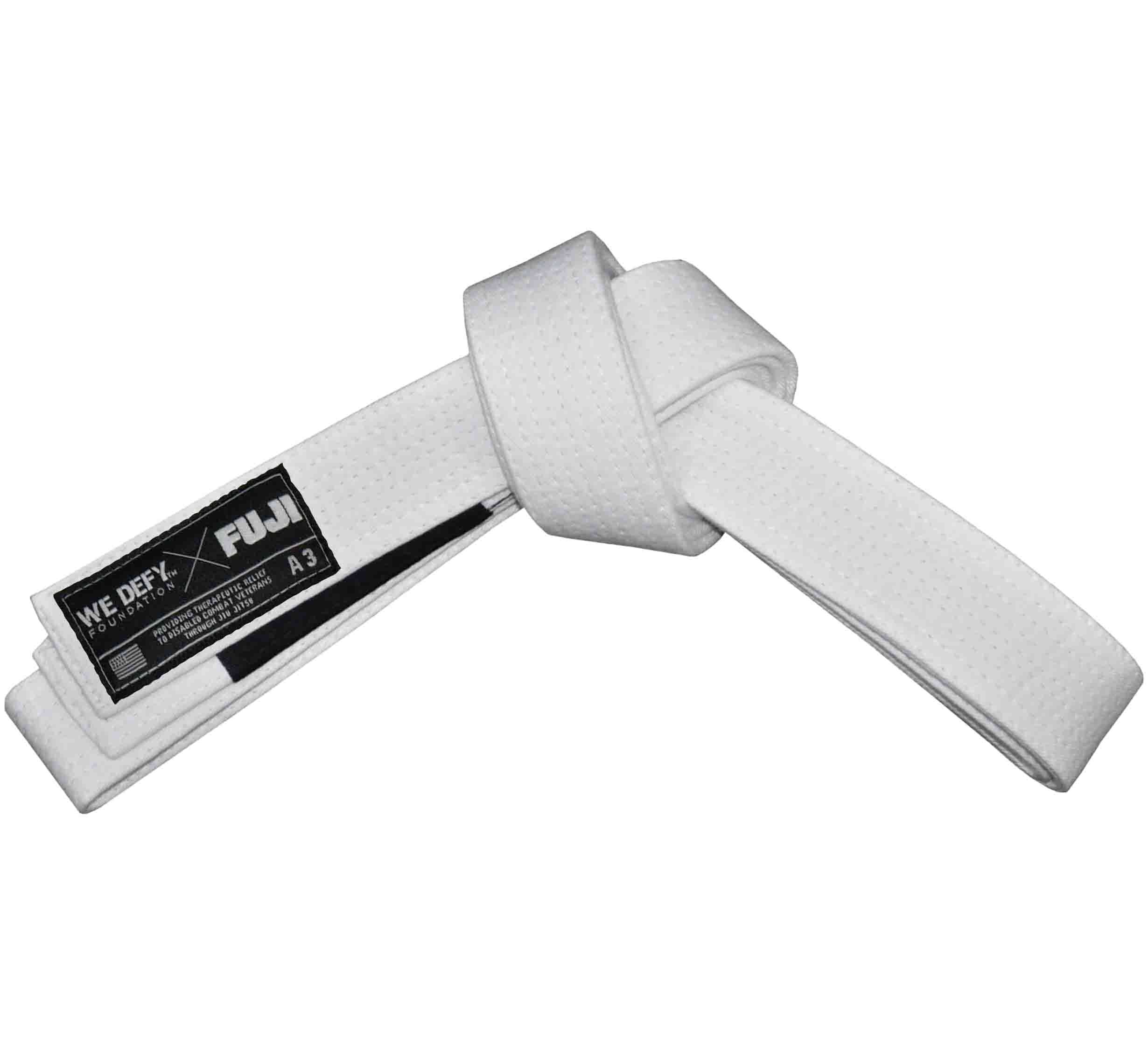 We Defy BJJ Belt White